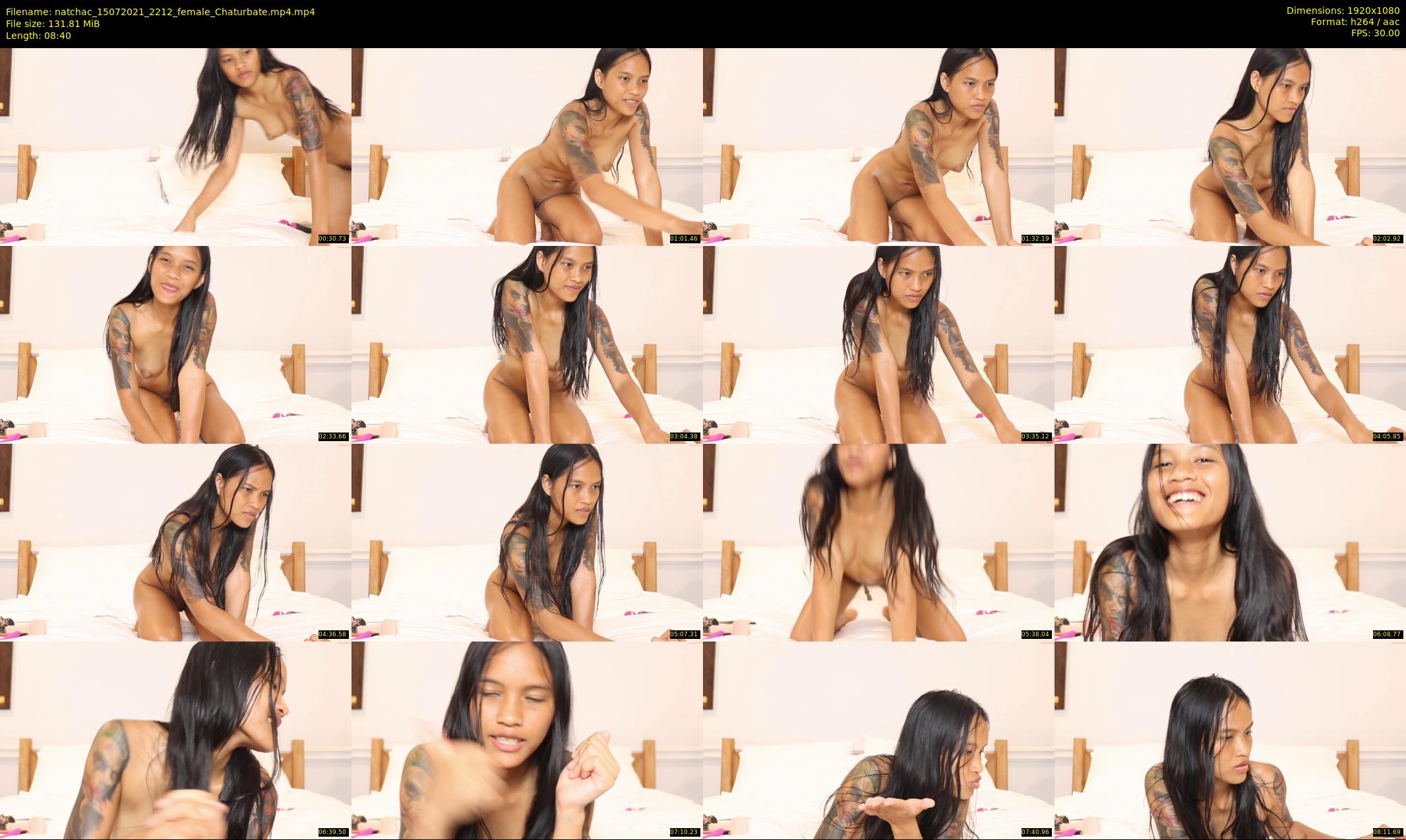 natchac — 9 minute Chaturbate female cam show recording, 1080p, Jul 15, 2021