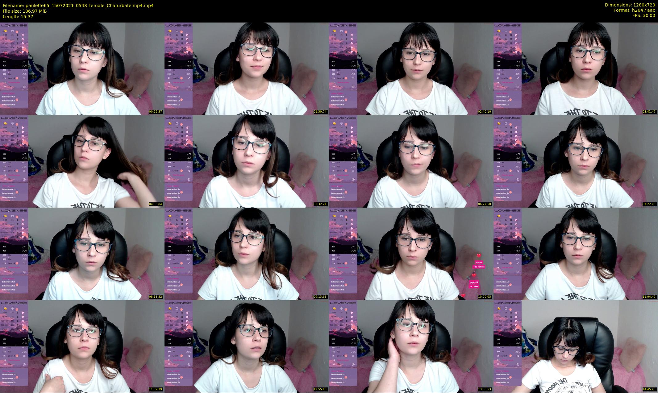 paulette65 — 16 minute Chaturbate female cam show recording, 720p, Jul 15, 2021