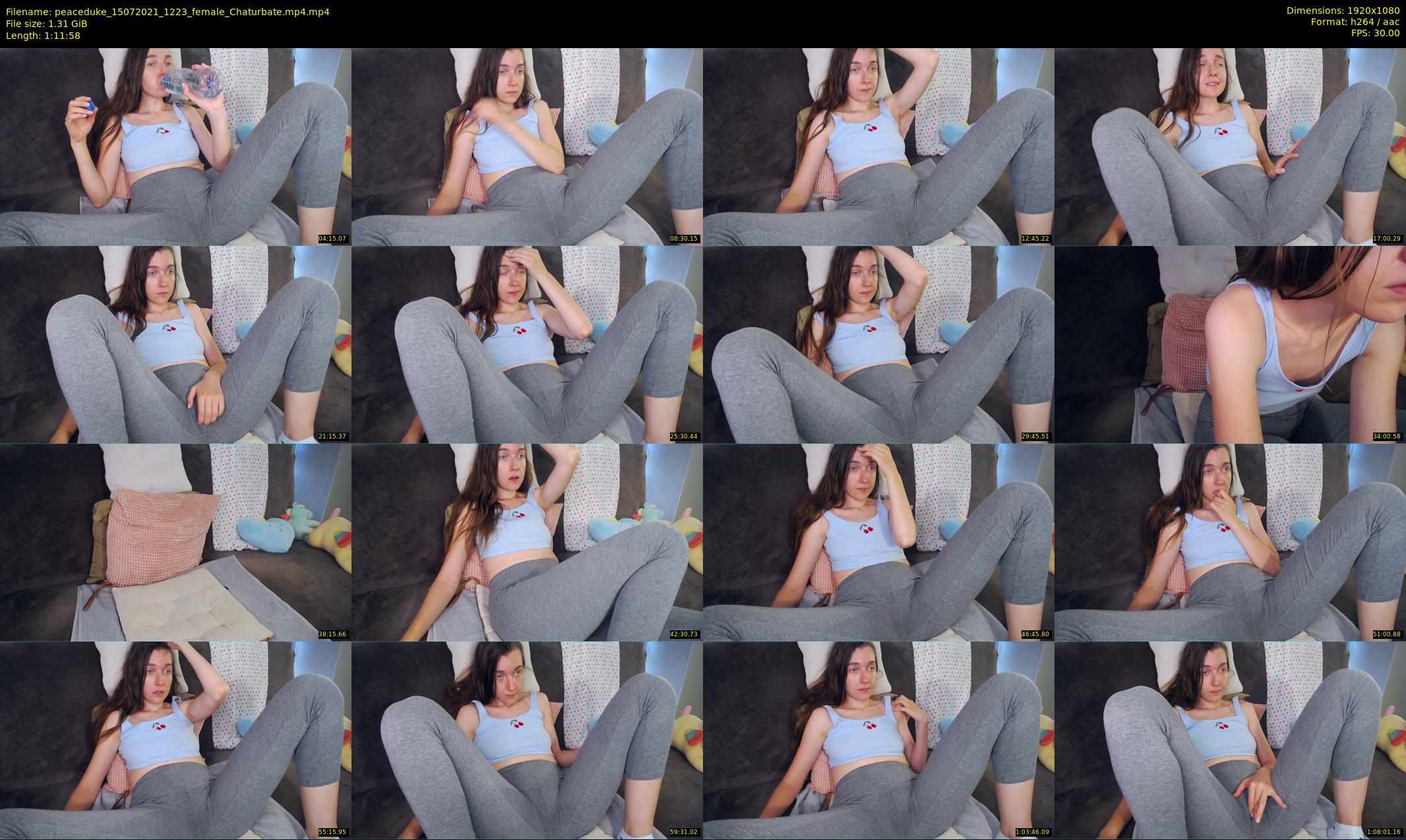 peaceduke — 72 minute Chaturbate female cam show recording, 1080p, Jul 15, 2021