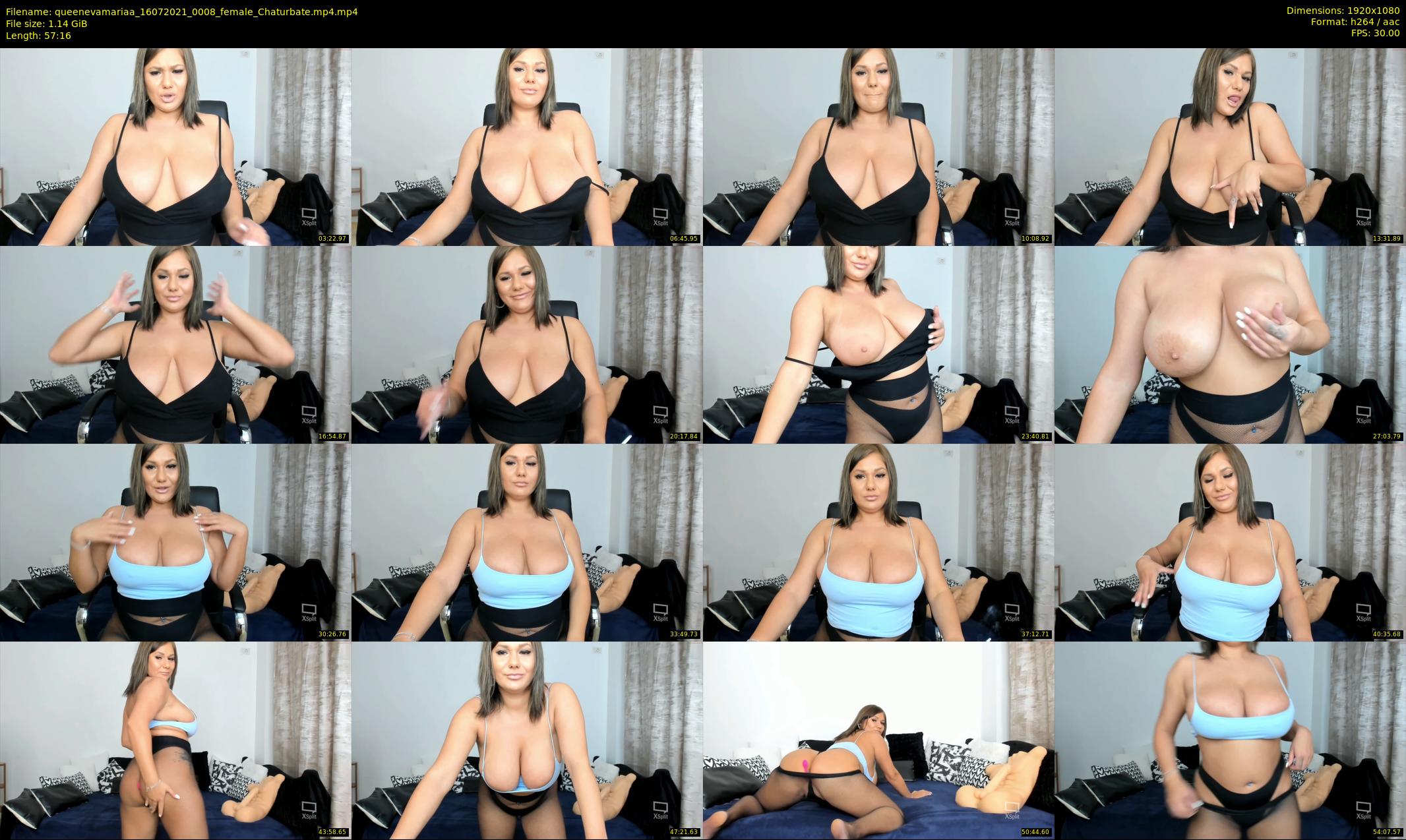 queenevamariaa — 58 minute Chaturbate female cam show recording, 1080p, Jul 16, 2021