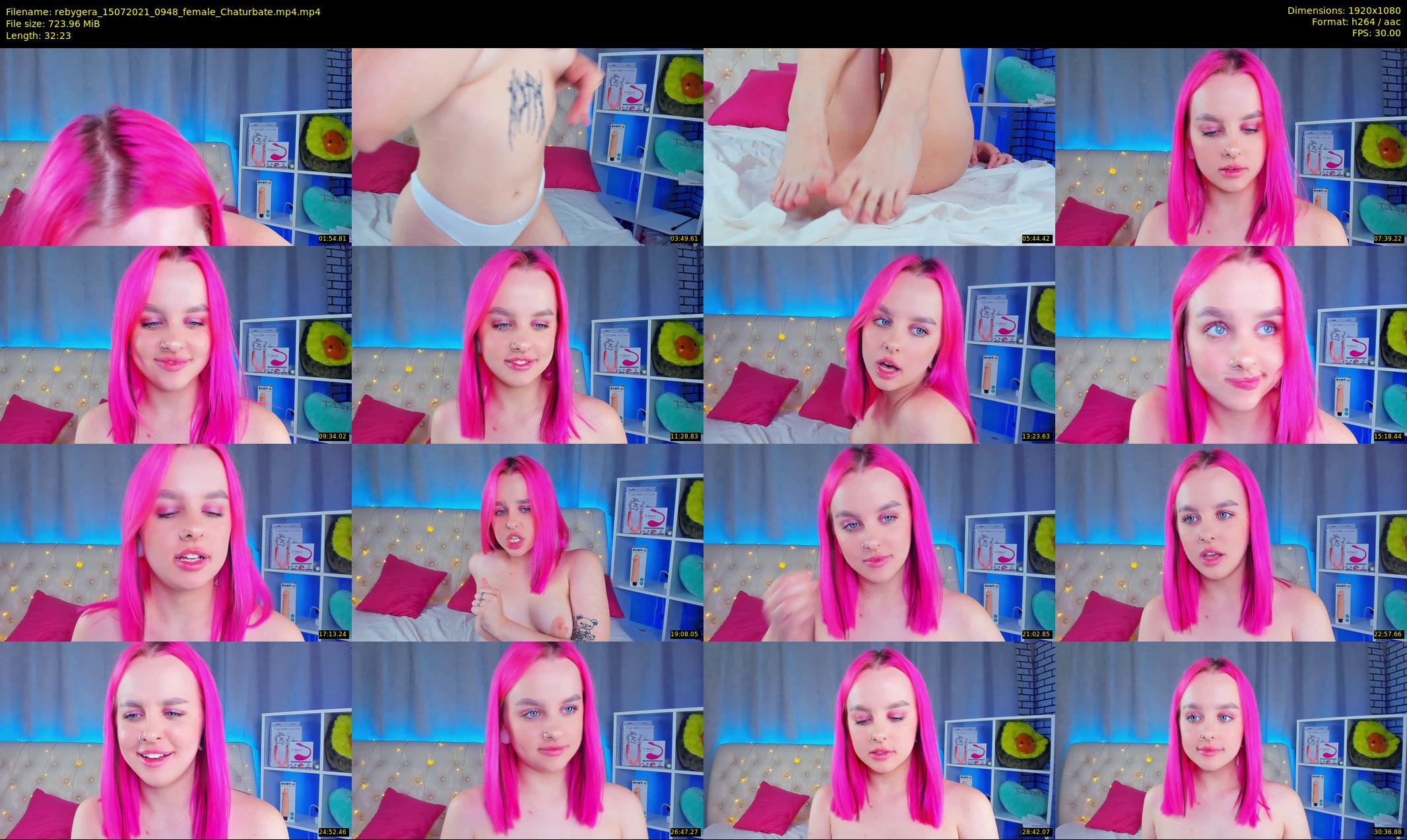 rebygera — 33 minute Chaturbate couple cam show recording, 1080p, Jul 15, 2021