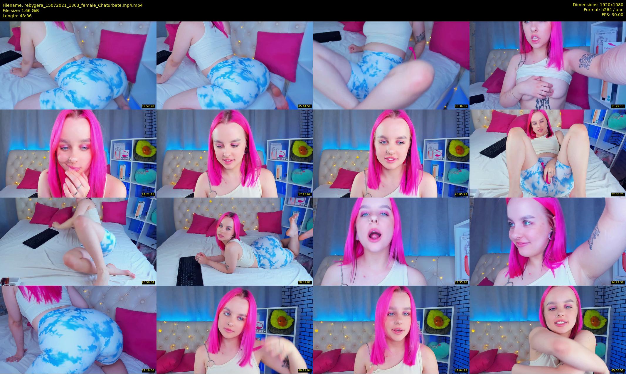 rebygera — 49 minute Chaturbate couple cam show recording, 1080p, Jul 15, 2021