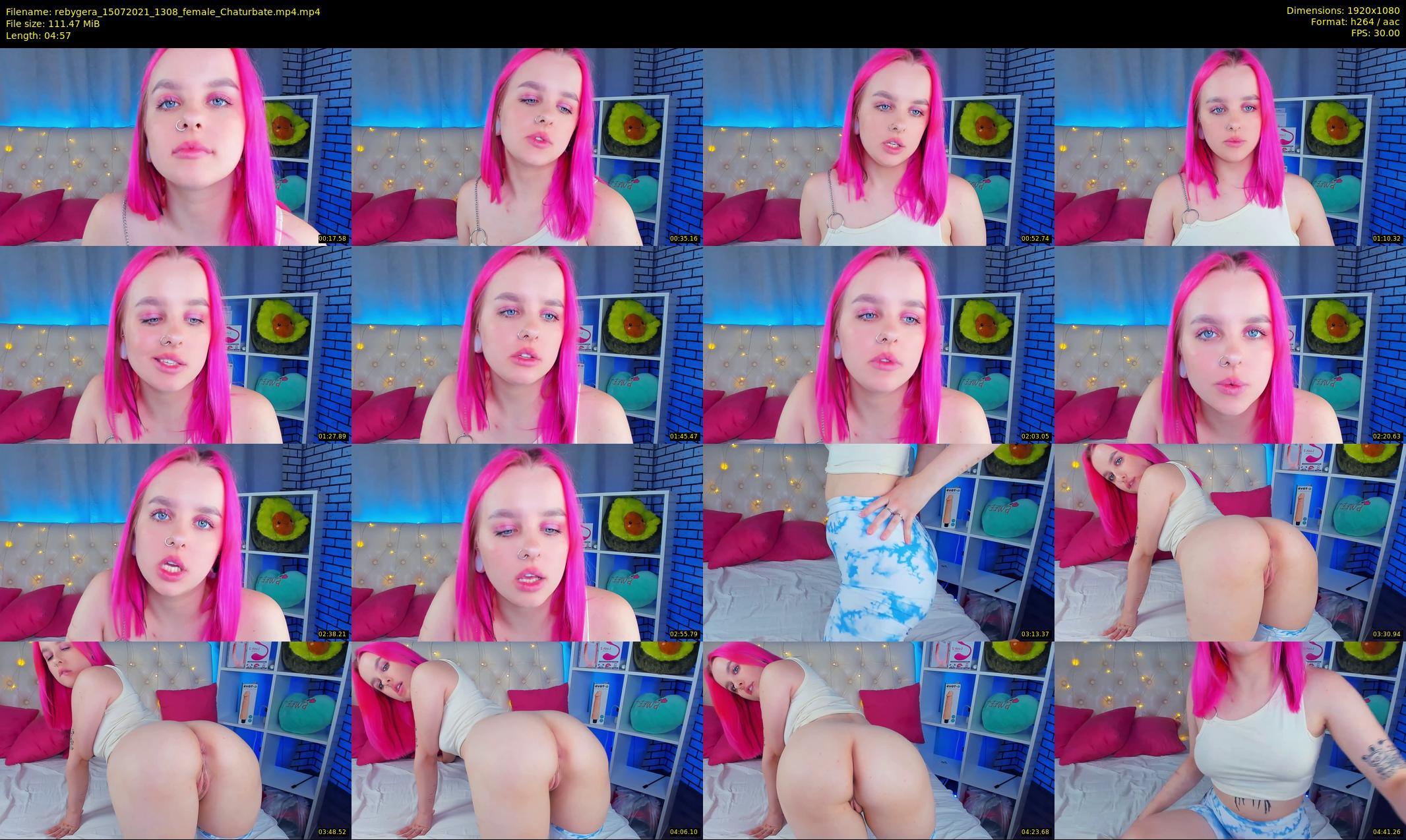rebygera — 5 minute Chaturbate couple cam show recording, 1080p, Jul 15, 2021