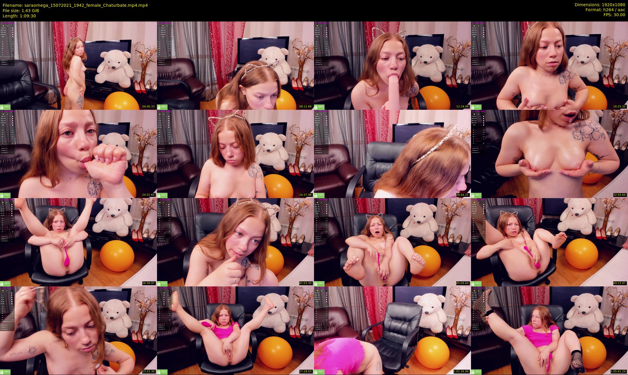 saraomega — 70 minute Chaturbate couple cam show recording, 1080p, Jul 15, 2021