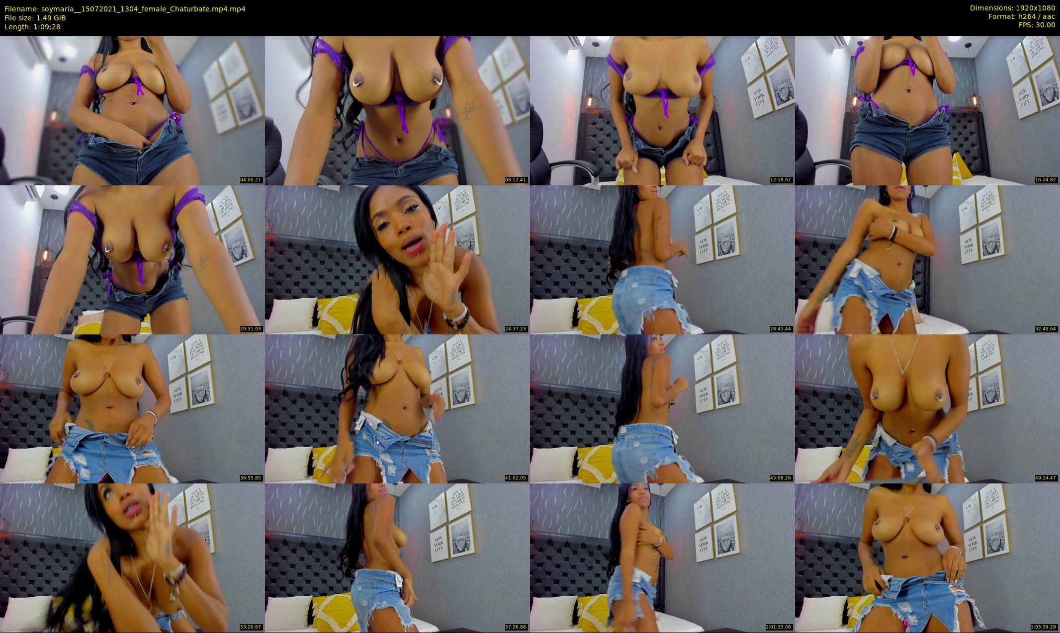 soymaria_ — 70 minute Chaturbate female cam show recording, 1080p, Jul 15, 2021