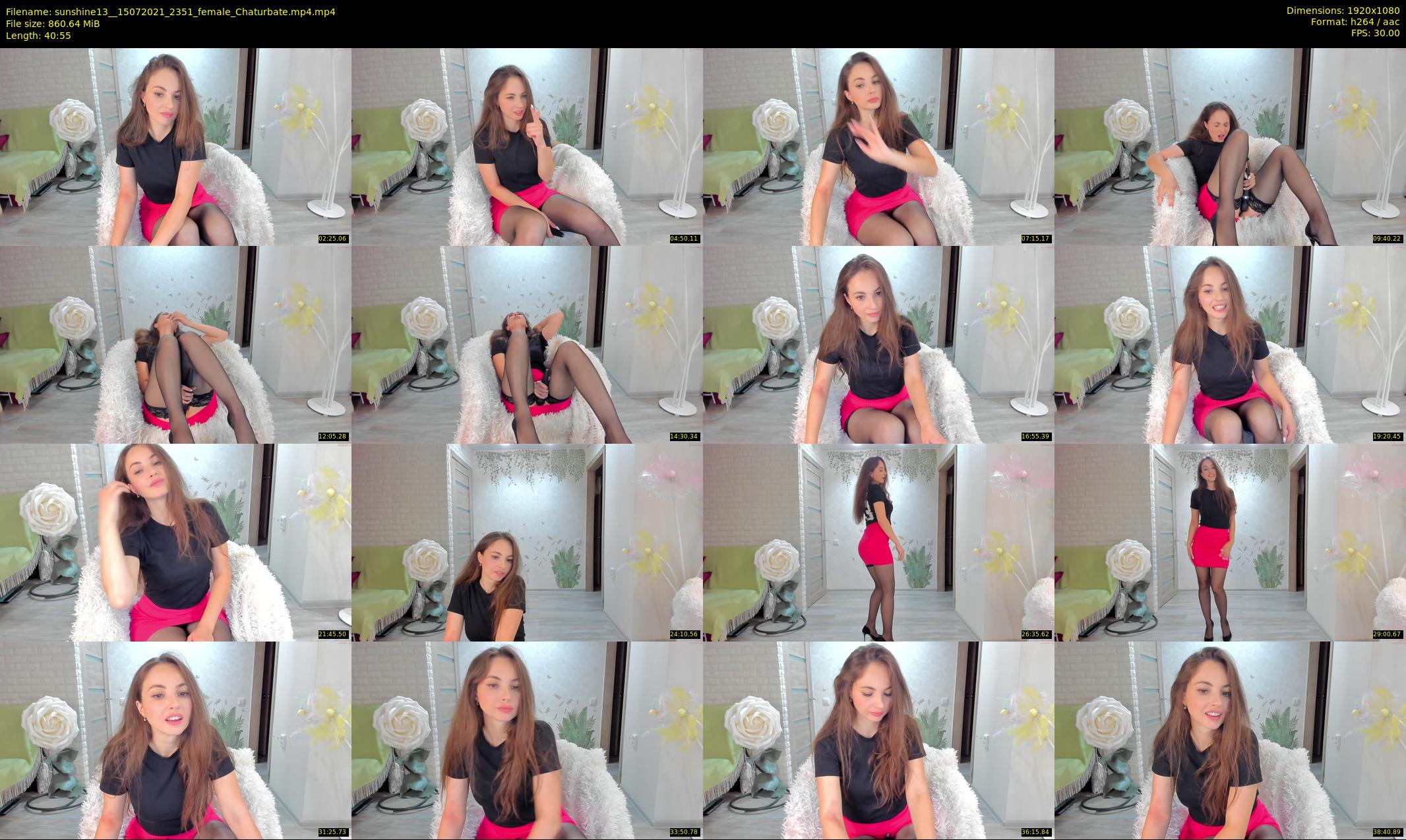 sunshine13_ — 41 minute Chaturbate female cam show recording, 1080p, Jul 15, 2021