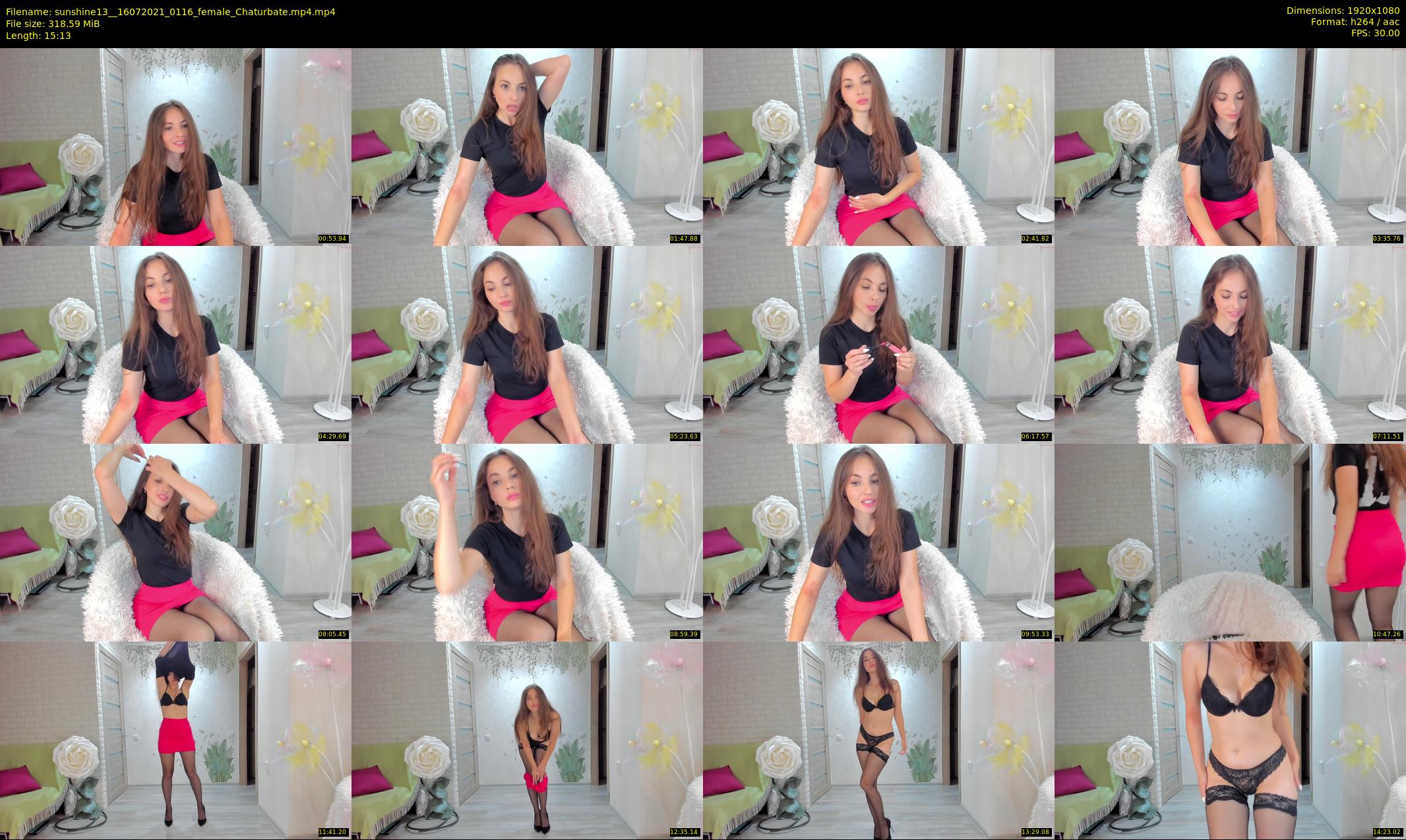 sunshine13_ — 16 minute Chaturbate female cam show recording, 1080p, Jul 16, 2021