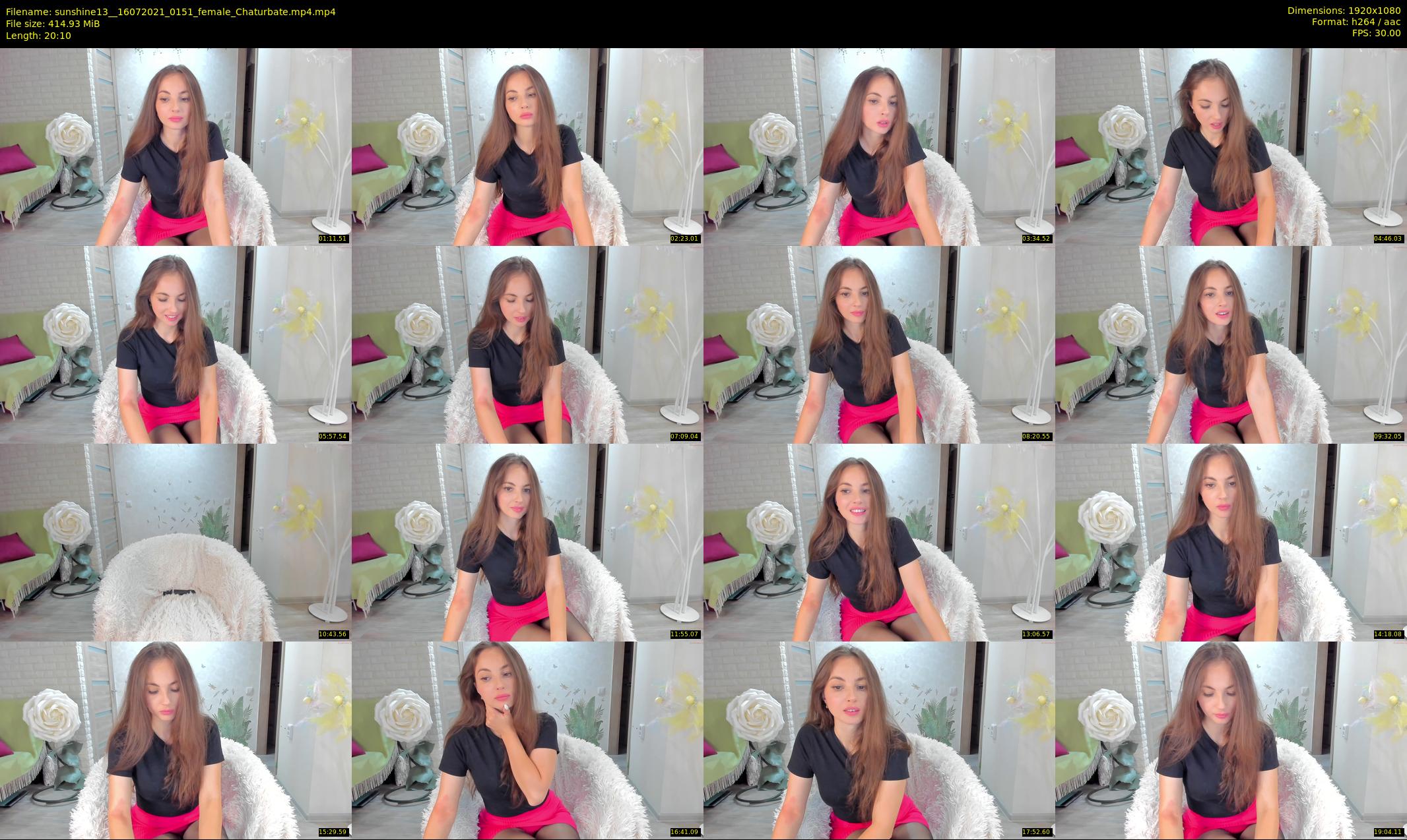 sunshine13_ — 21 minute Chaturbate female cam show recording, 1080p, Jul 16, 2021