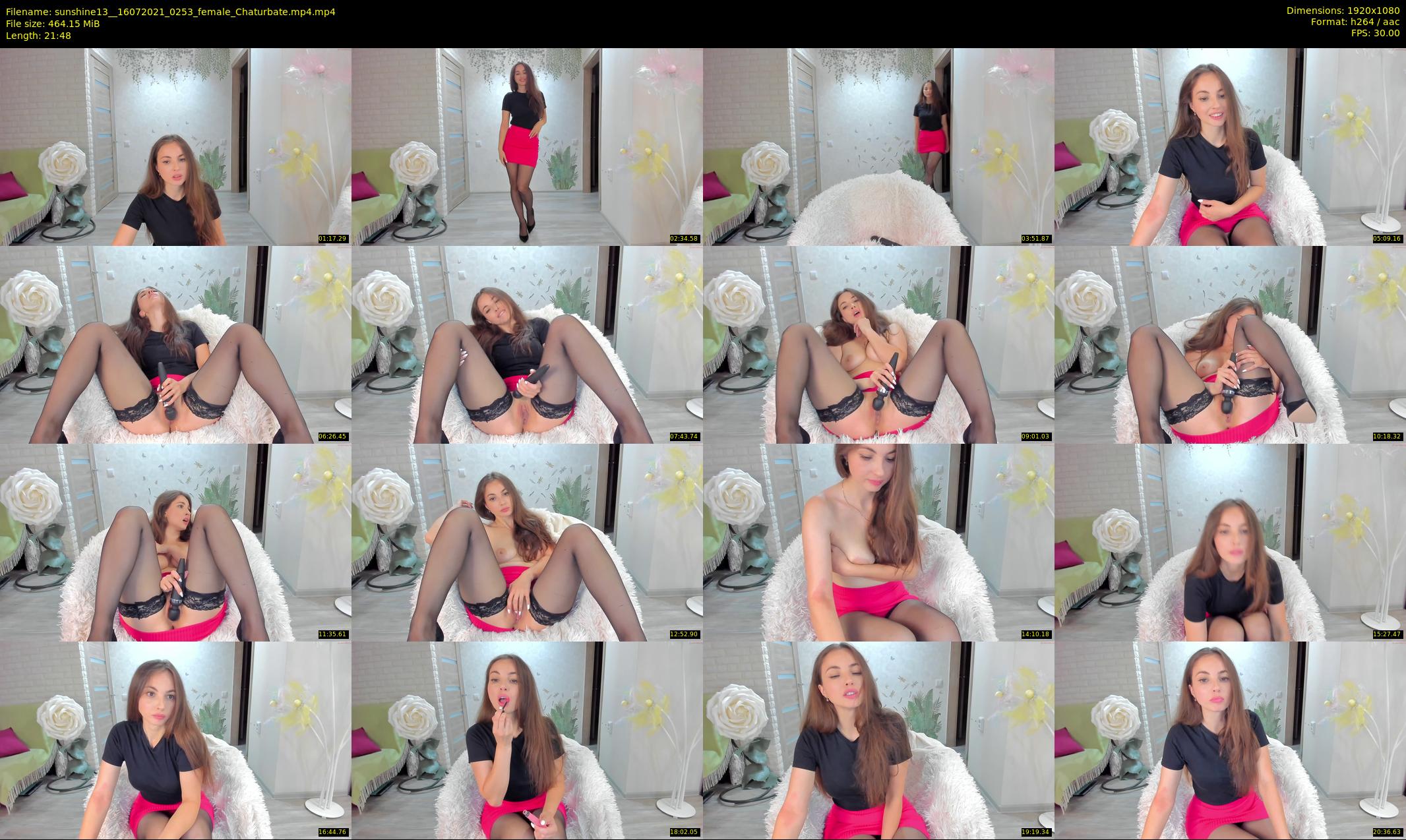 sunshine13_ — 22 minute Chaturbate female cam show recording, 1080p, Jul 16, 2021