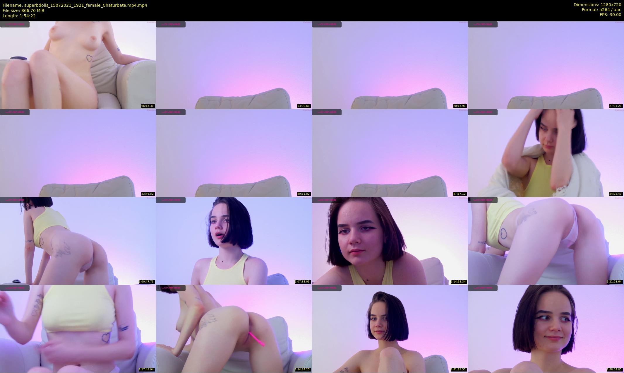superbdolls — 115 minute Chaturbate couple cam show recording, 720p, Jul 15, 2021