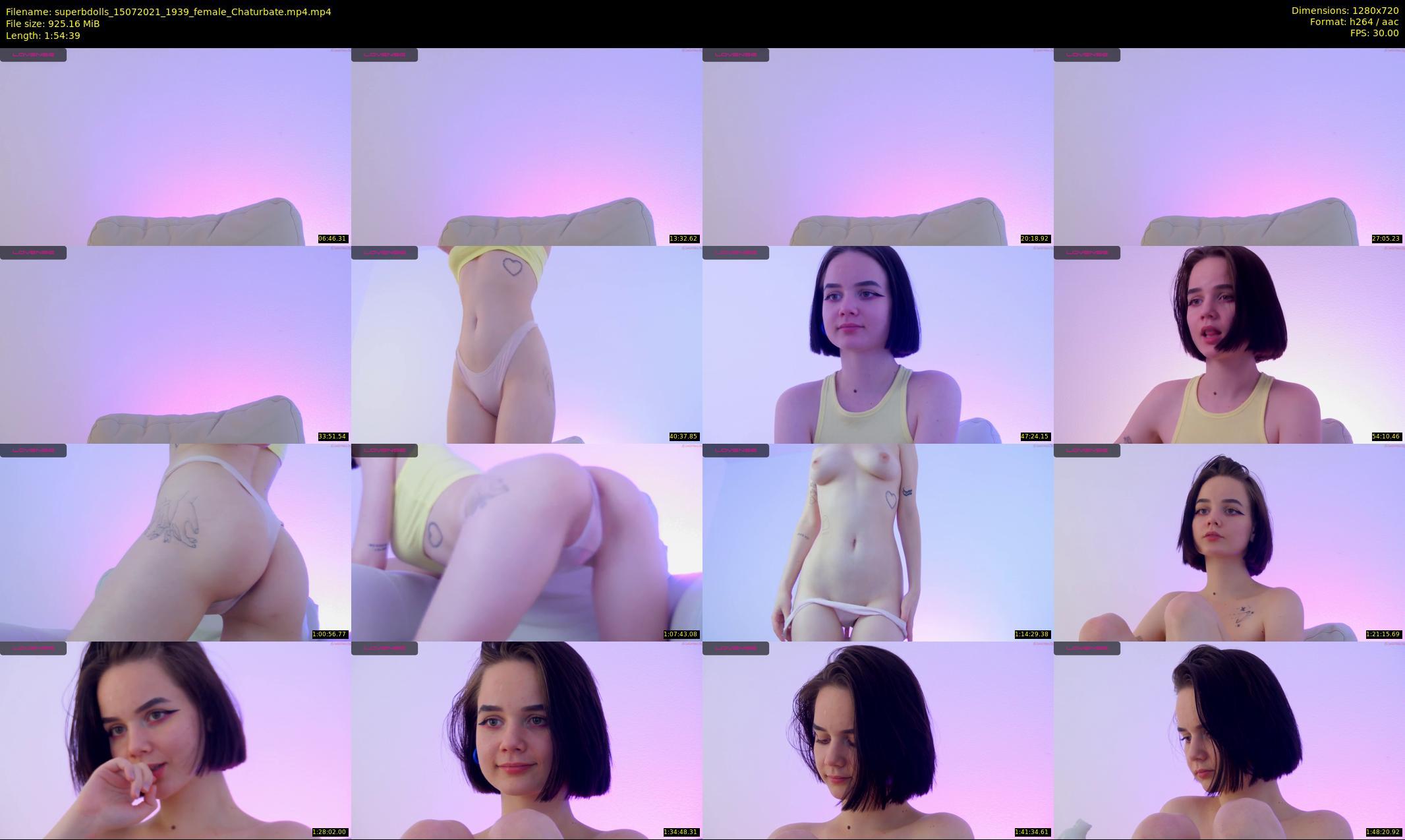 superbdolls — 115 minute Chaturbate couple cam show recording, 720p, Jul 15, 2021