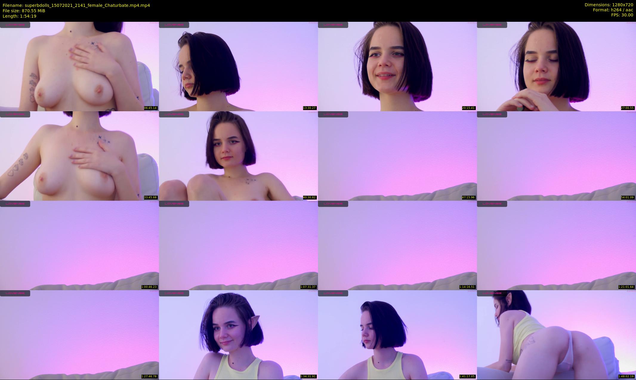 superbdolls — 115 minute Chaturbate couple cam show recording, 720p, Jul 15, 2021