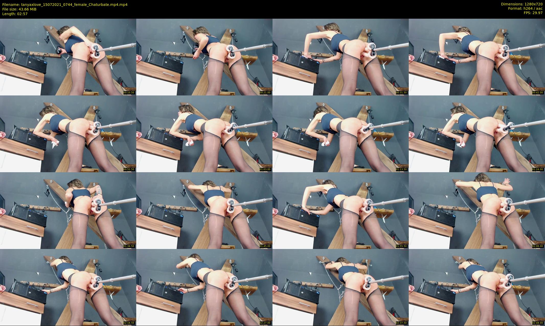 tanyaxlove — 3 minute Chaturbate female cam show recording, 720p, Jul 15, 2021