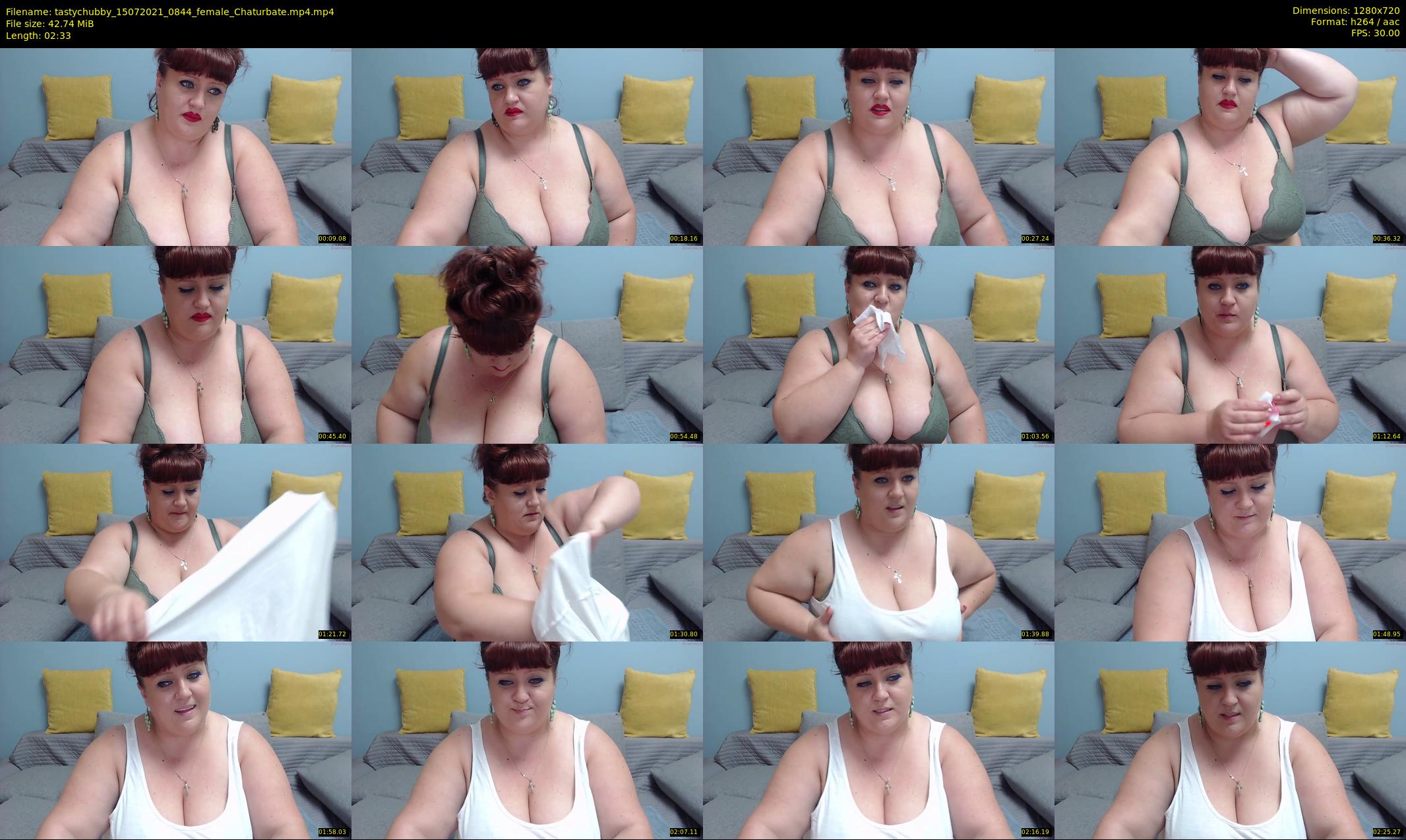 tastychubby — 3 minute Chaturbate female cam show recording, 720p, Jul 15, 2021