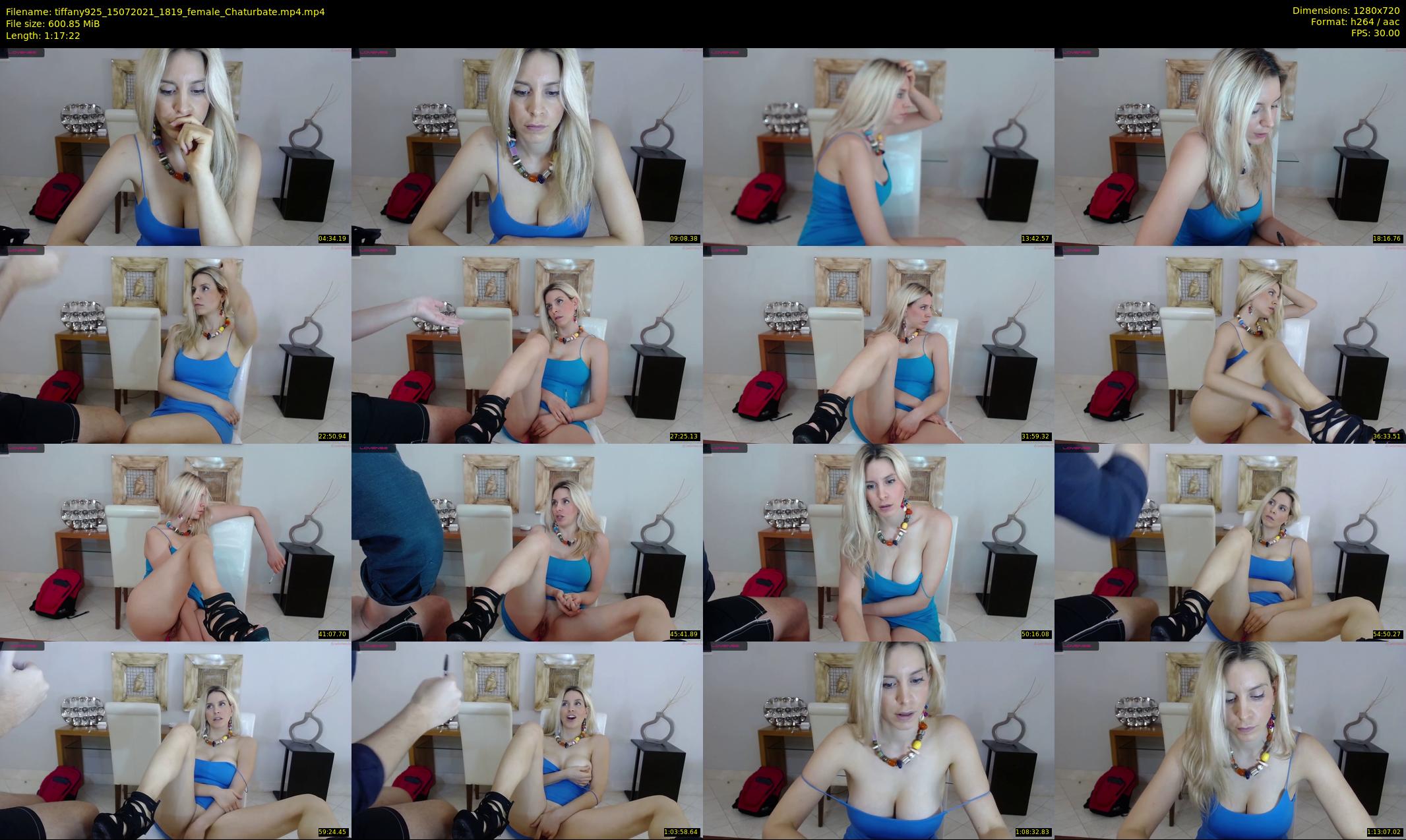 tiffany925 — 78 minute Chaturbate female cam show recording, 720p, Jul 15, 2021