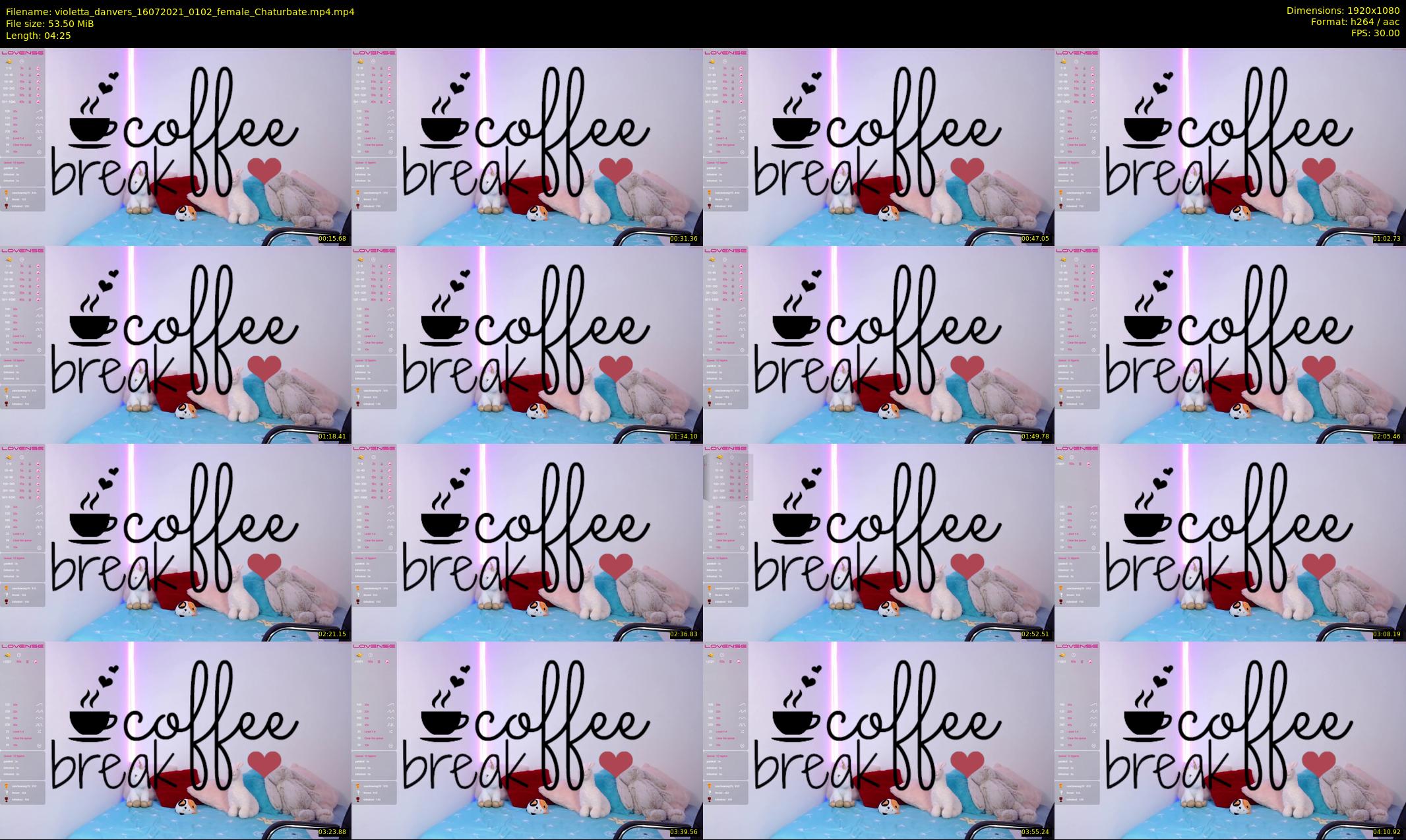 violetta_danvers — 5 minute Chaturbate female cam show recording, 1080p, Jul 16, 2021