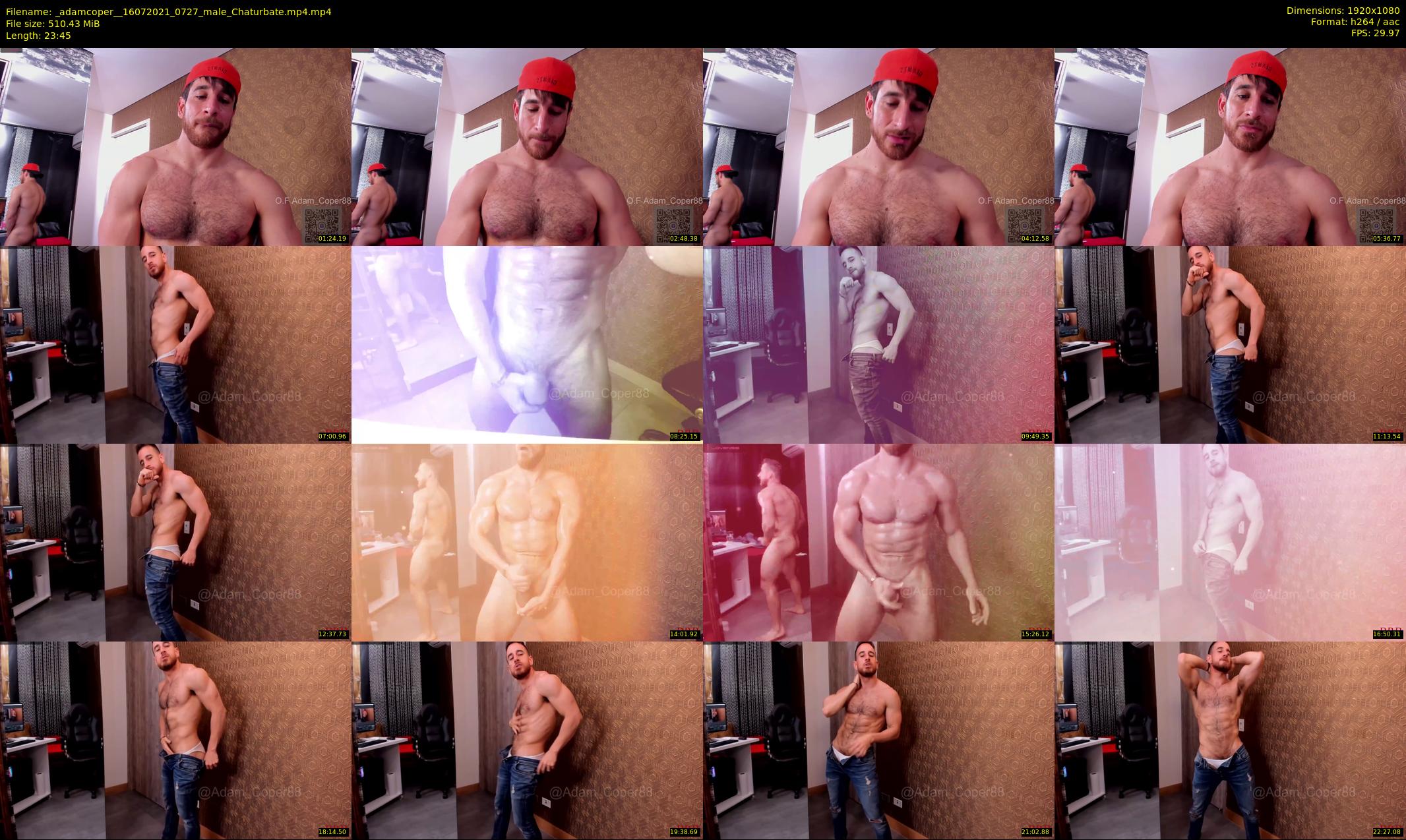 _adamcoper_ — 24 minute Chaturbate male cam show recording, 1080p, Jul 16, 2021