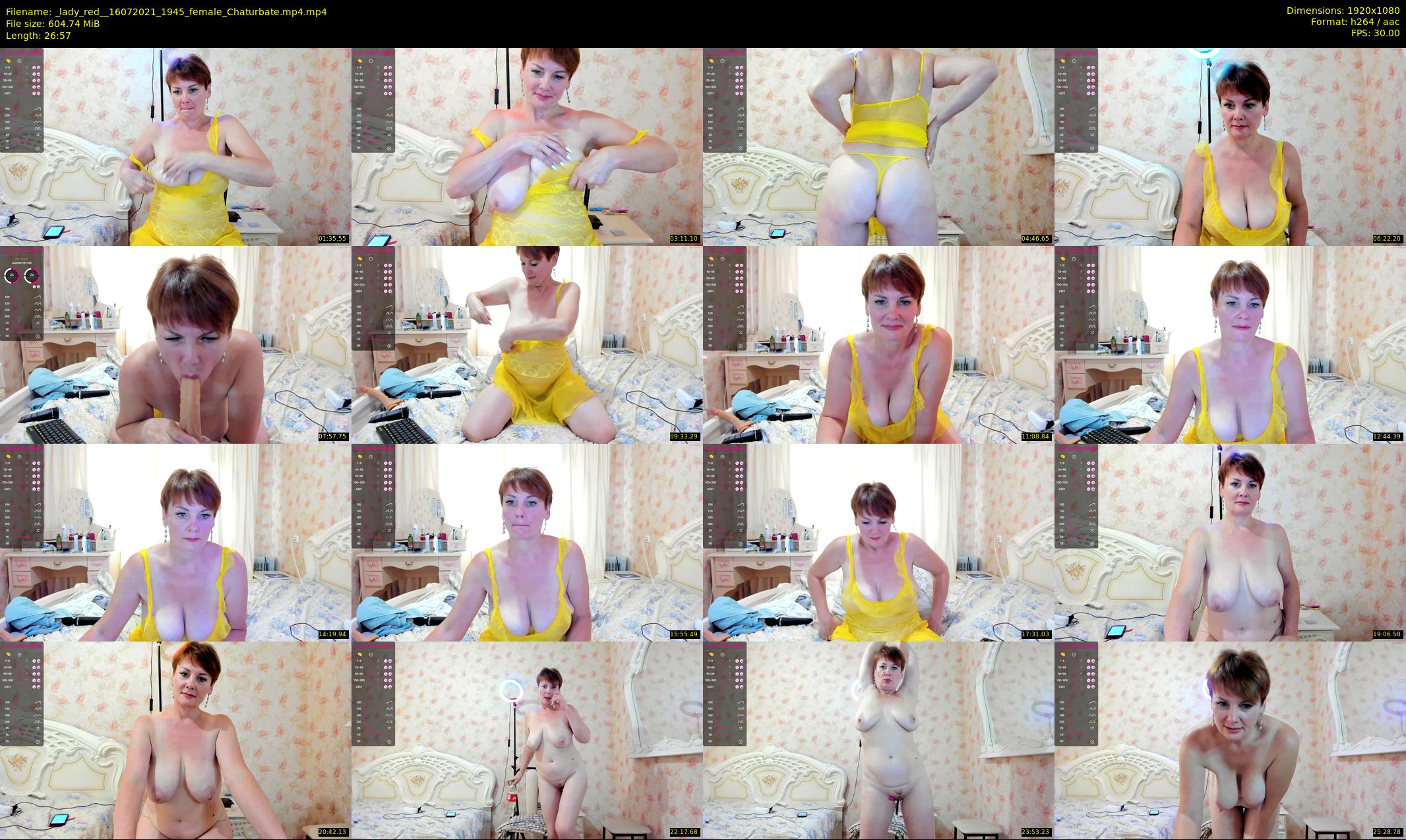 _lady_red_ — 27 minute Chaturbate female cam show recording, 1080p, Jul 16, 2021