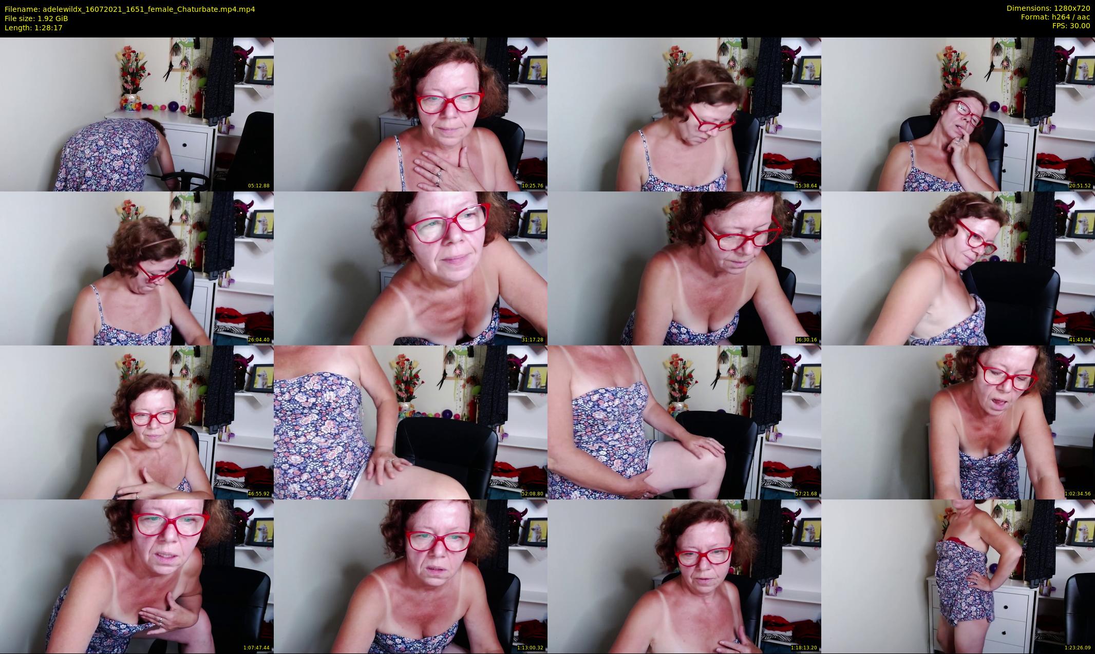 adelewildx — 89 minute Chaturbate female cam show recording, 720p, Jul 16, 2021