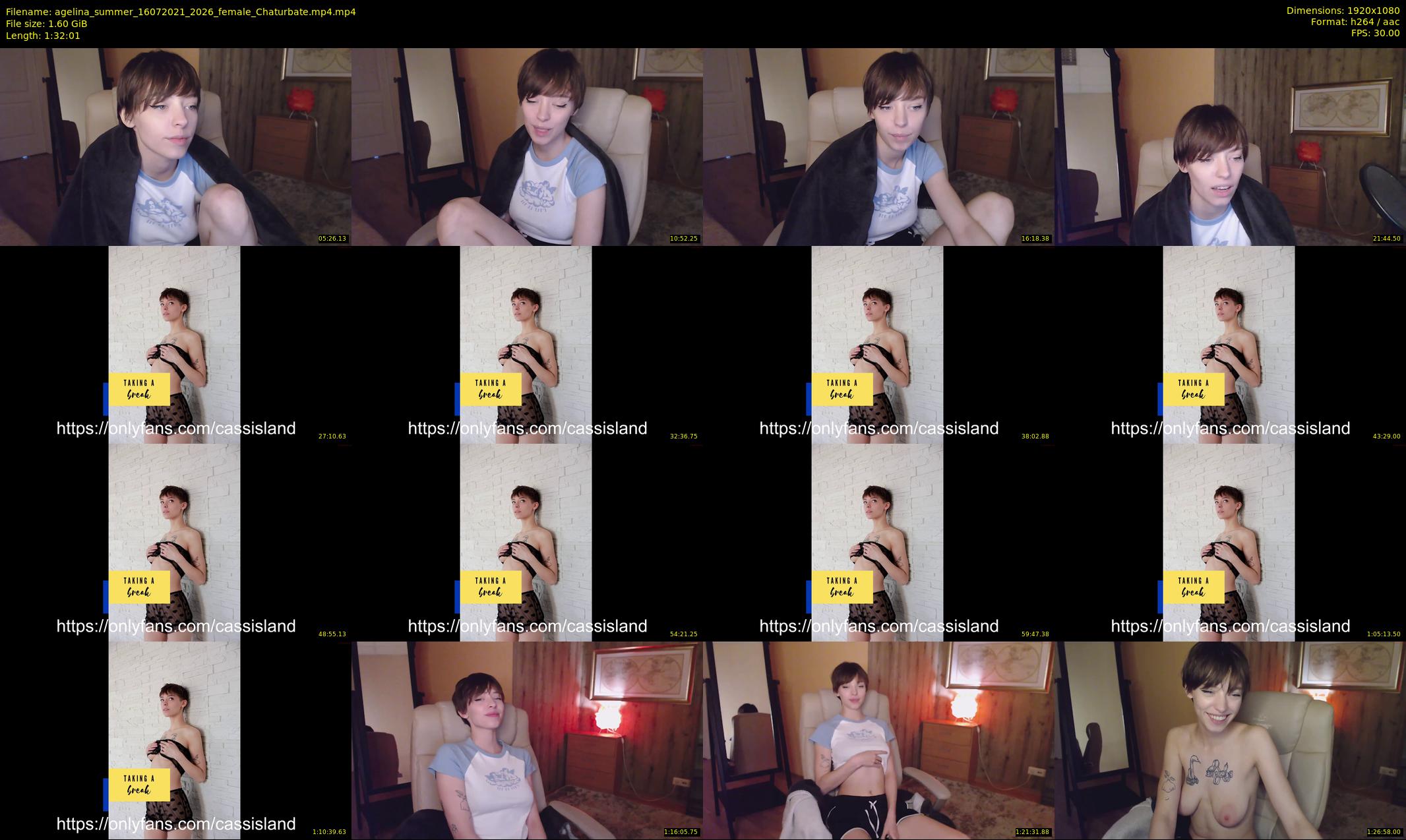 agelina_summer — 93 minute Chaturbate female cam show recording, 1080p, Jul 16, 2021