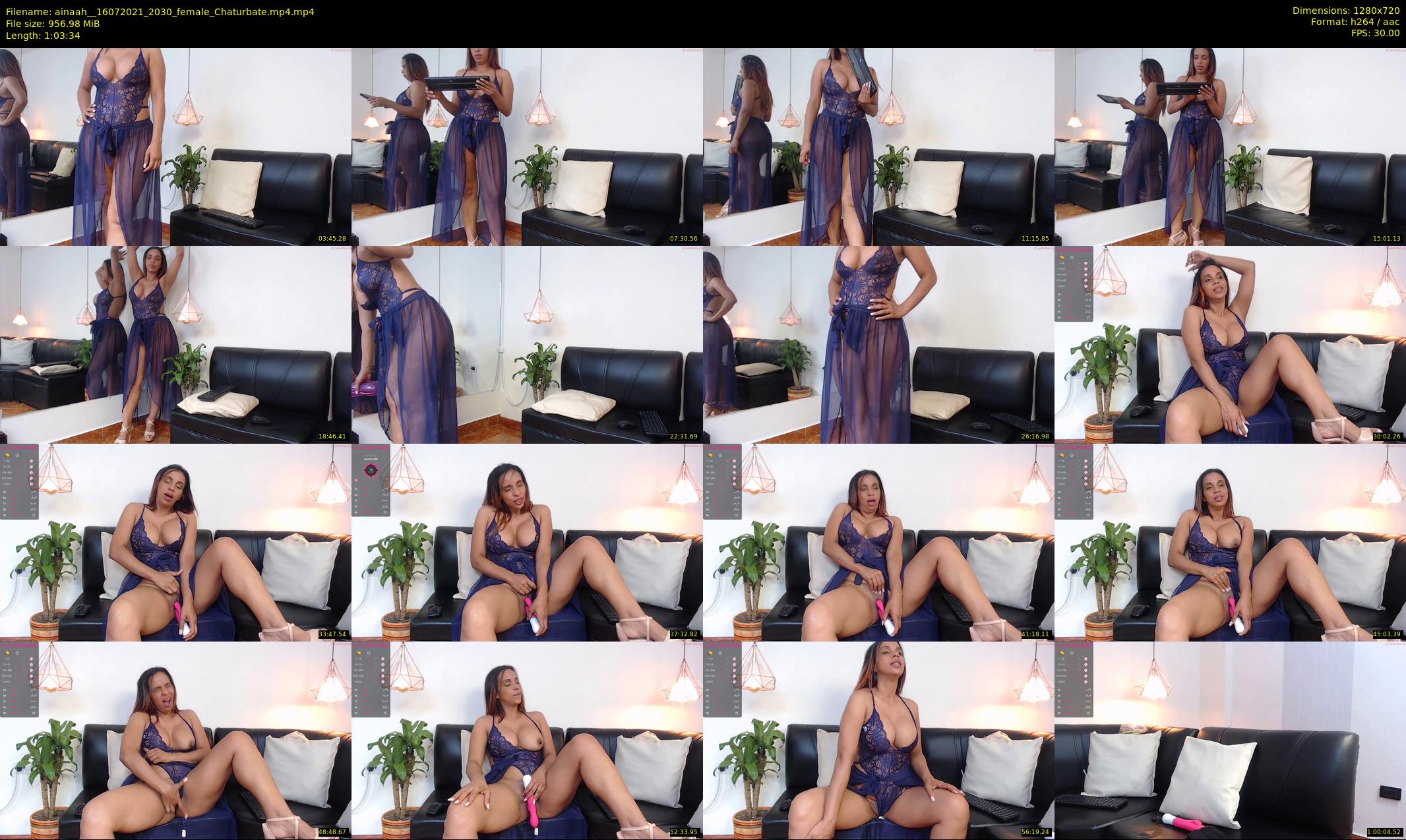 ainaah_ — 64 minute Chaturbate female cam show recording, 720p, Jul 16, 2021