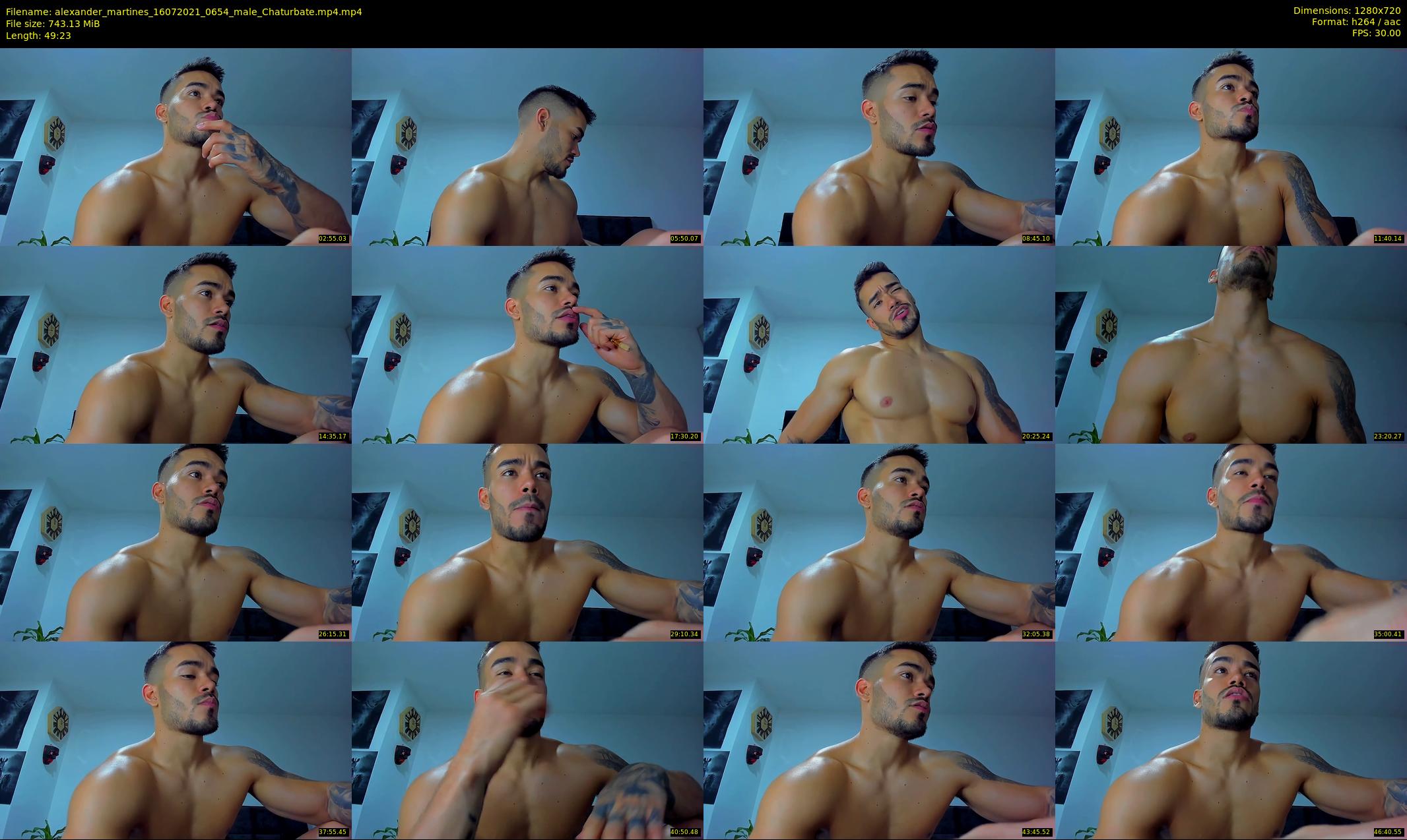 alexander_martines — 50 minute Chaturbate male cam show recording, 720p, Jul 16, 2021