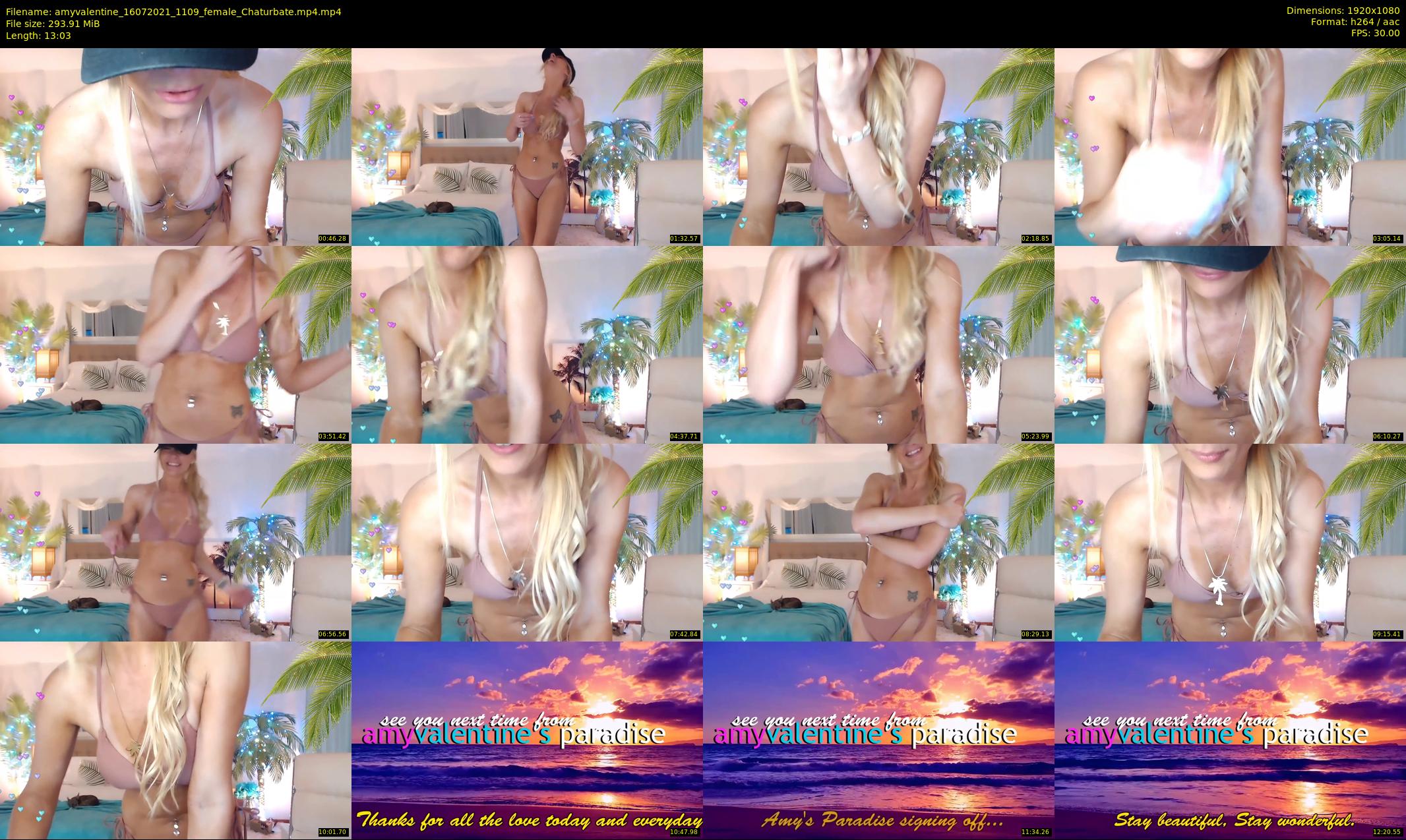 amyvalentine — 14 minute Chaturbate female cam show recording, 1080p, Jul 16, 2021