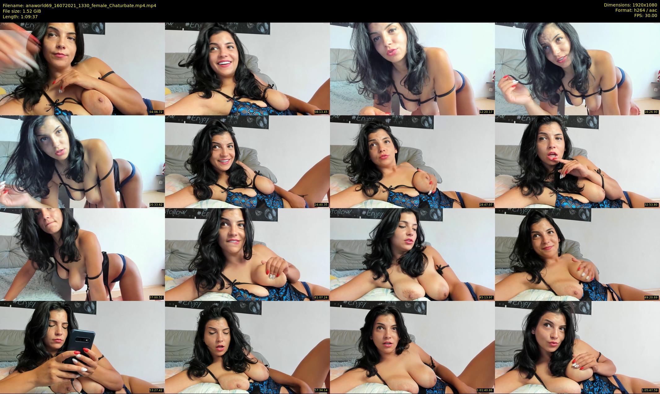 anaworld69 — 70 minute Chaturbate female cam show recording, 1080p, Jul 16, 2021