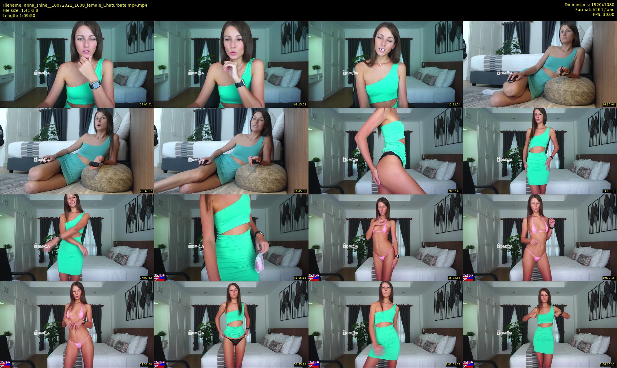 anna_shine_ — 70 minute Chaturbate female cam show recording, 1080p, Jul 16, 2021
