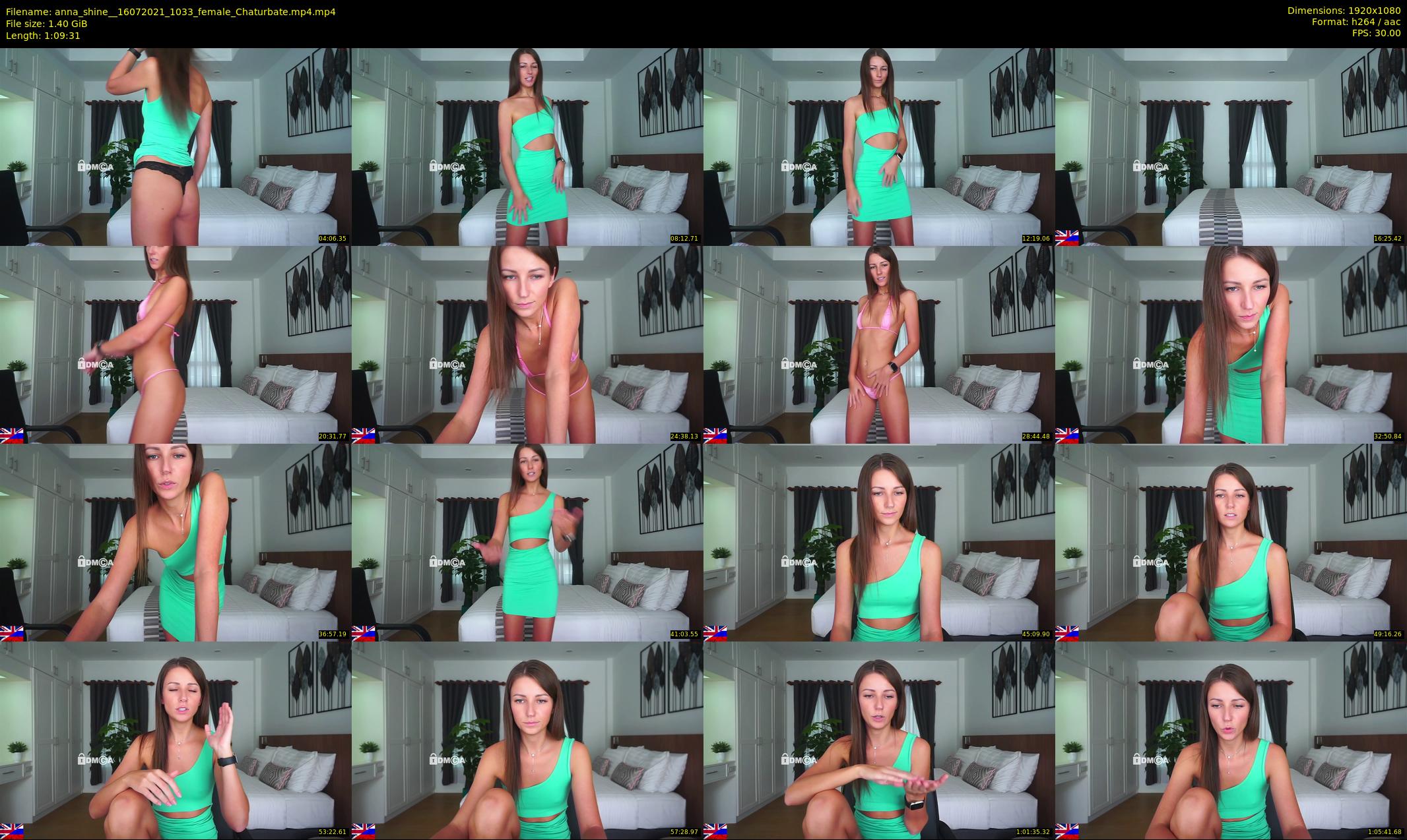 anna_shine_ — 70 minute Chaturbate female cam show recording, 1080p, Jul 16, 2021