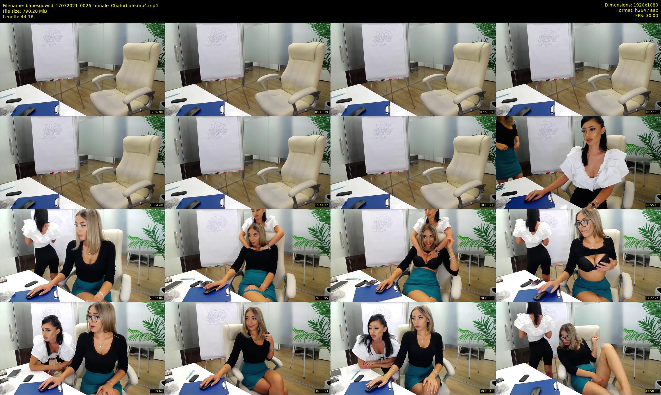 babesgowild — 45 minute Chaturbate couple cam show recording, 1080p, Jul 17, 2021
