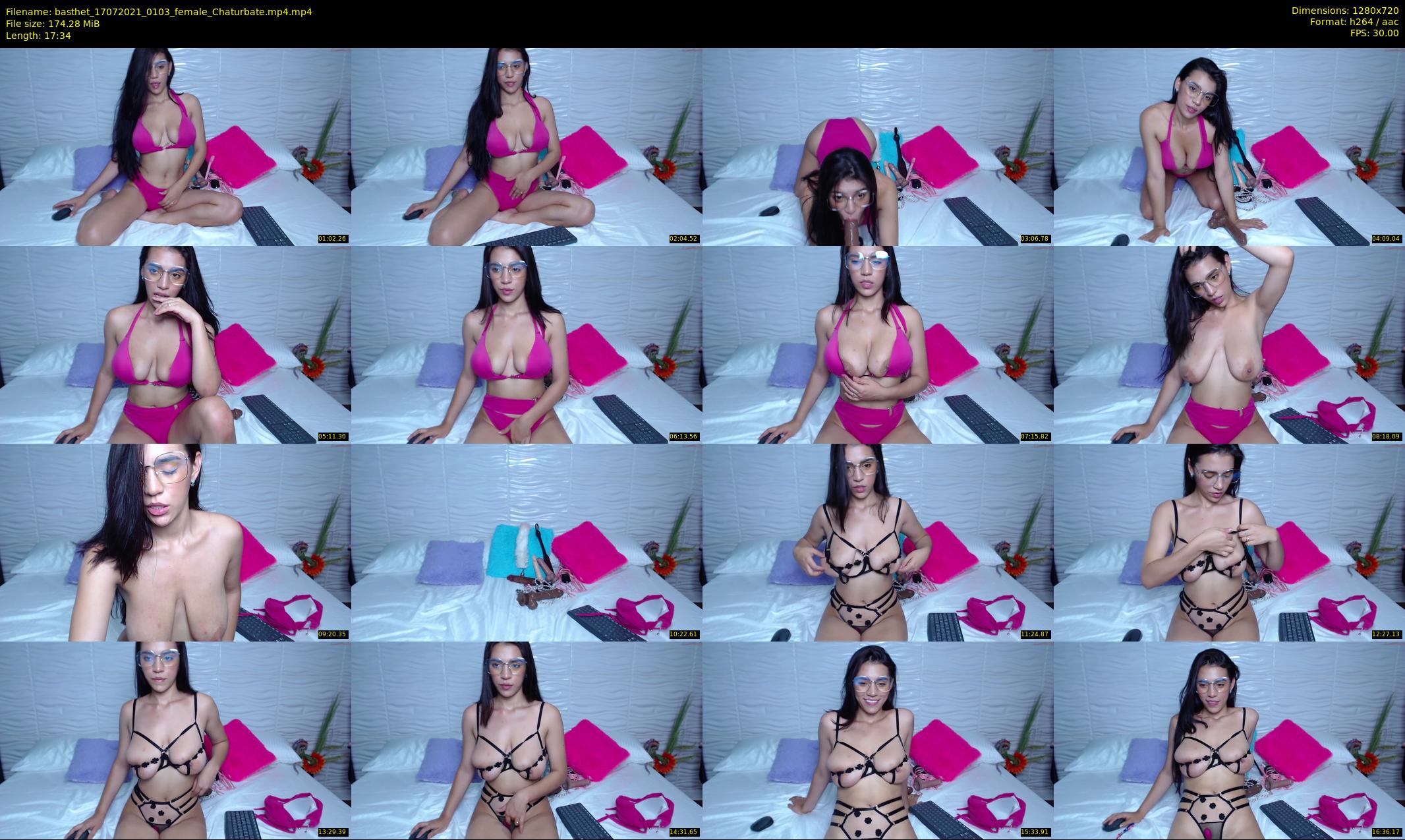basthet — 18 minute Chaturbate female cam show recording, 720p, Jul 17, 2021