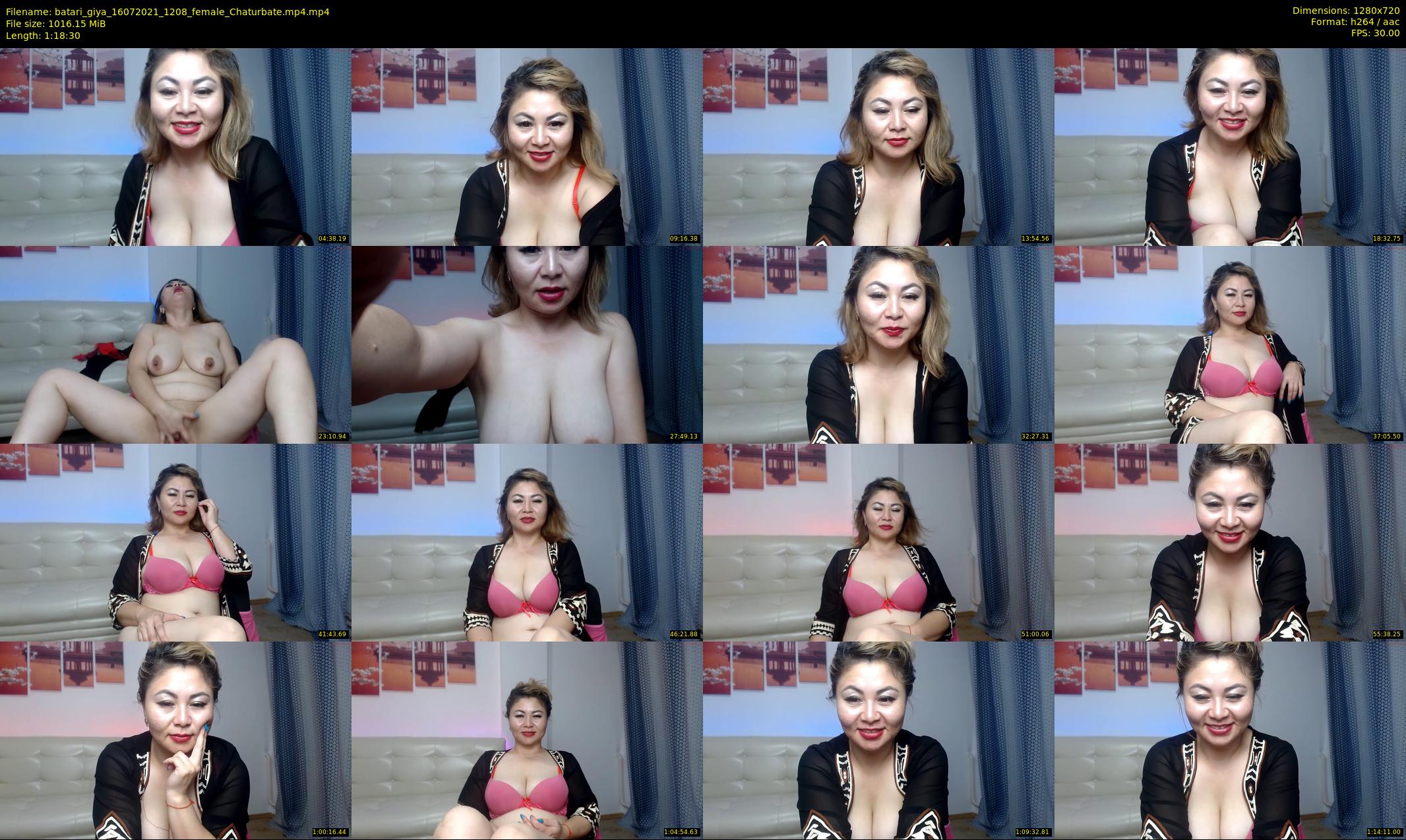batari_giya — 79 minute Chaturbate female cam show recording, 720p, Jul 16, 2021