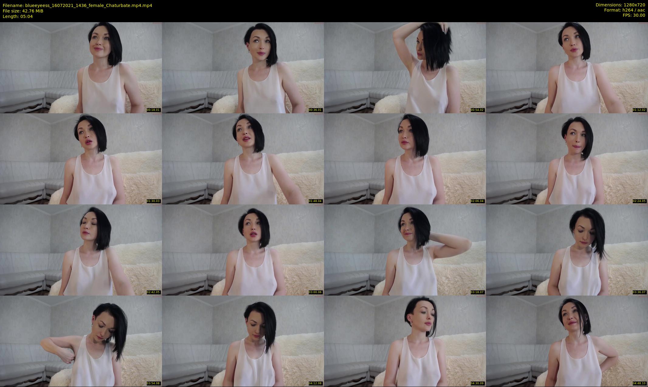 blueeyeess — 6 minute Chaturbate female cam show recording, 720p, Jul 16, 2021
