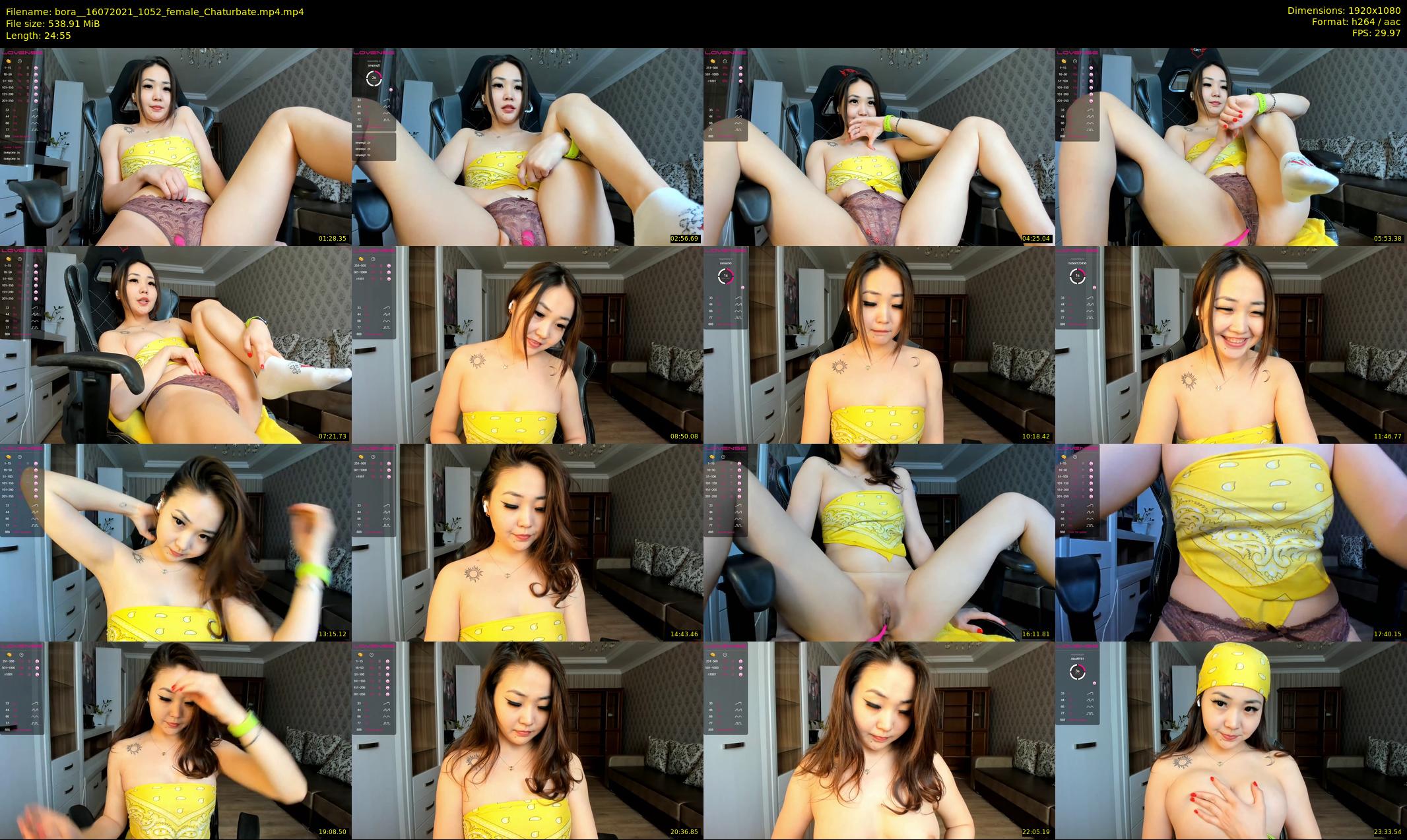 bora_ — 25 minute Chaturbate female cam show recording, 1080p, Jul 16, 2021