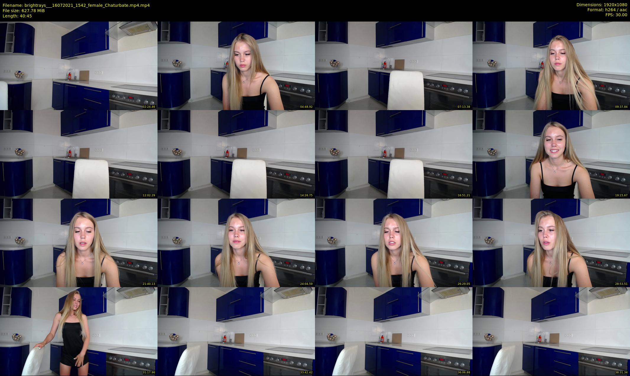 brightrays__ — 41 minute Chaturbate female cam show recording, 1080p, Jul 16, 2021
