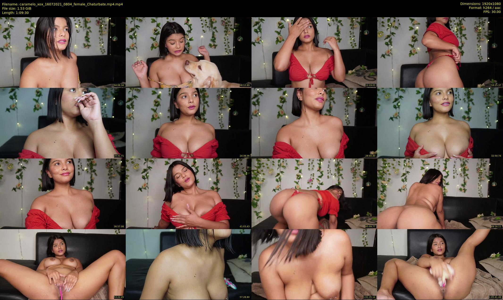 caramelo_xox — 70 minute Chaturbate female cam show recording, 1080p, Jul 16, 2021