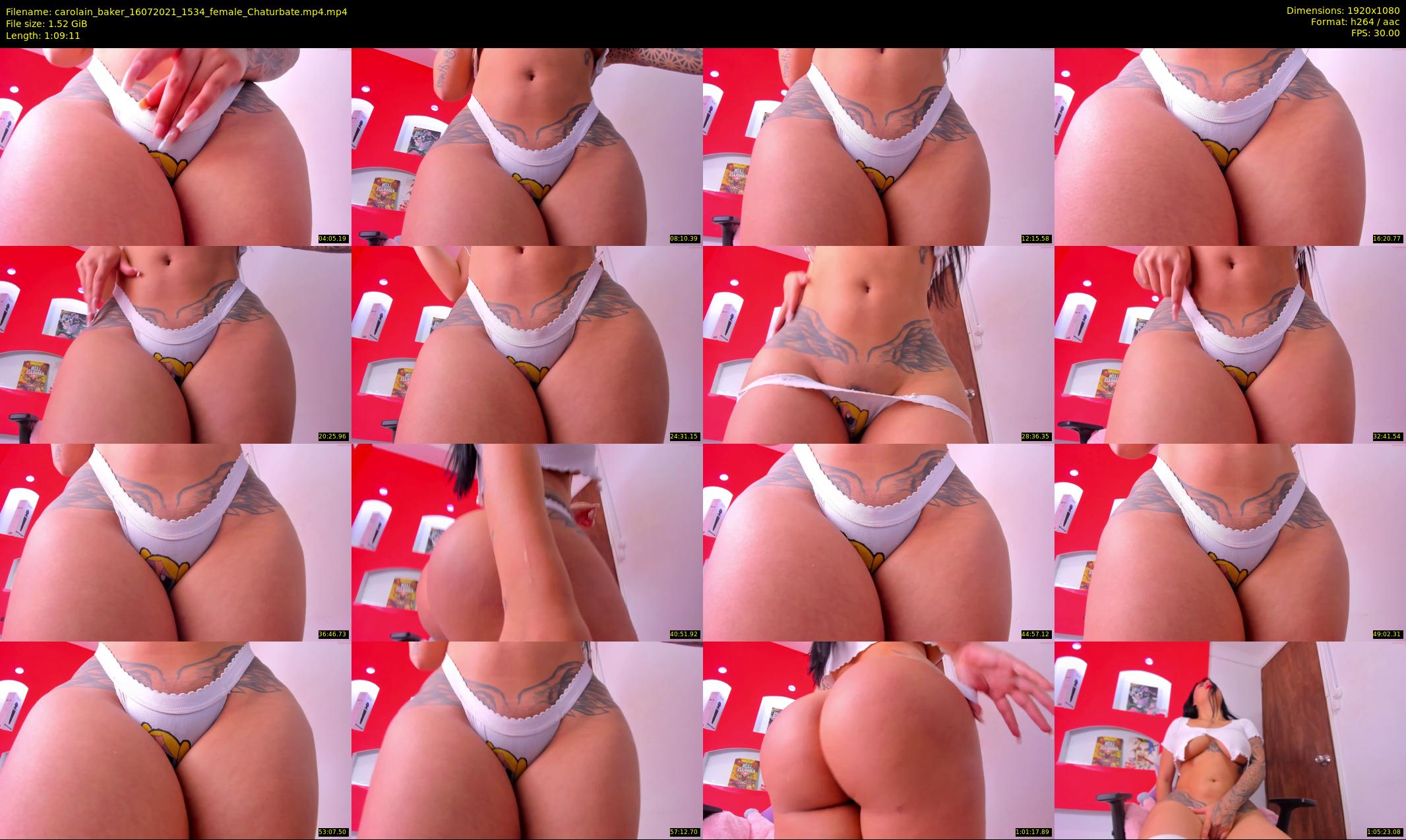 carolain_baker — 70 minute Chaturbate female cam show recording, 1080p, Jul 16, 2021