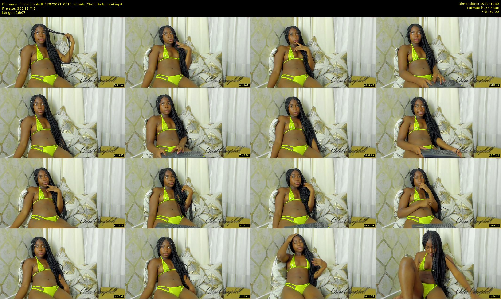 chloicampbell — 17 minute Chaturbate female cam show recording, 1080p, Jul 17, 2021