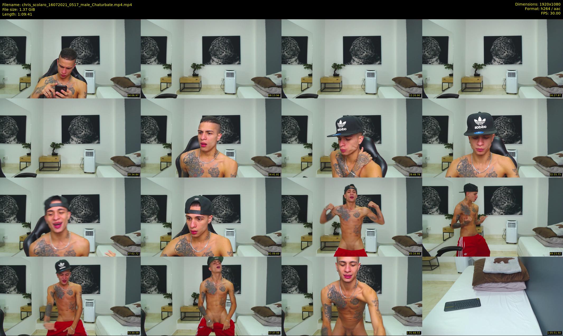chris_scolaro — 70 minute Chaturbate male cam show recording, 1080p, Jul 16, 2021