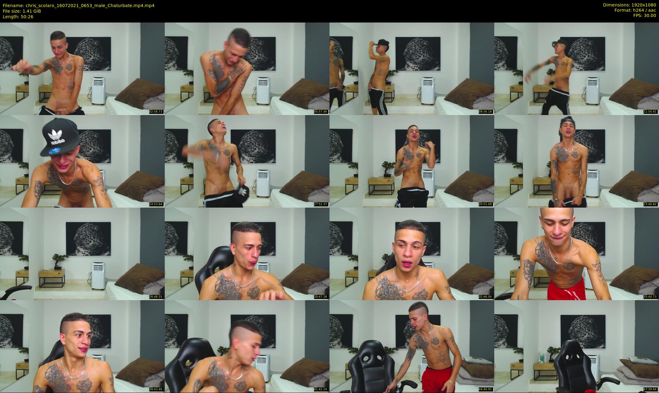 chris_scolaro — 51 minute Chaturbate male cam show recording, 1080p, Jul 16, 2021