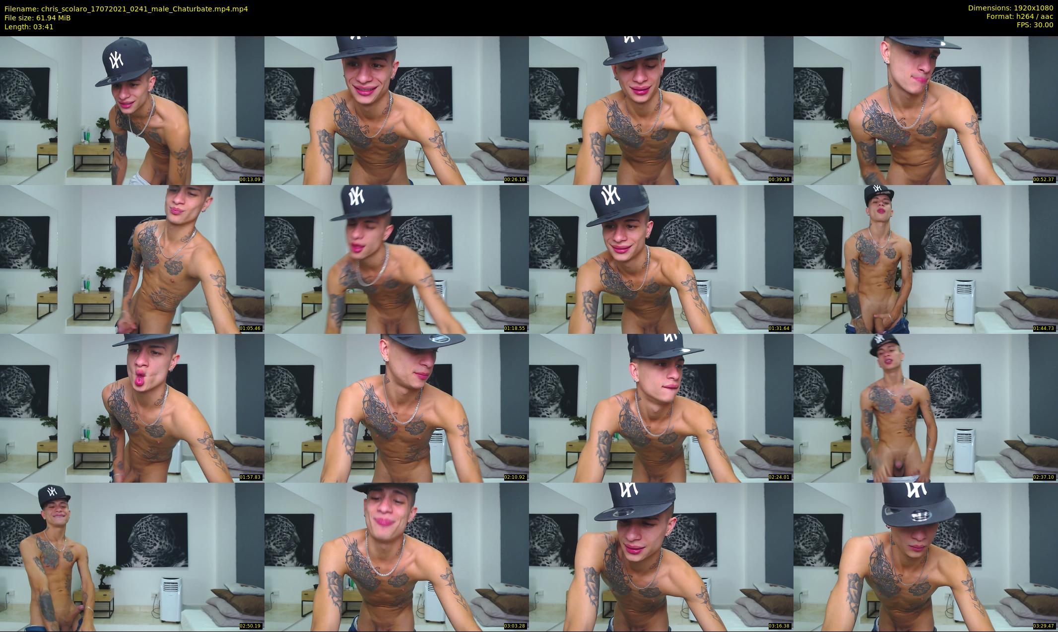 chris_scolaro — 4 minute Chaturbate male cam show recording, 1080p, Jul 17, 2021