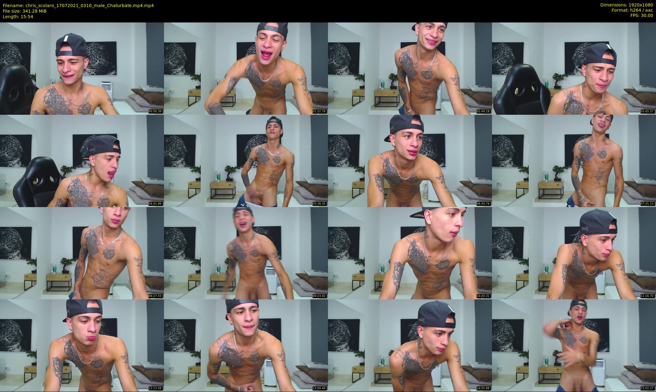 chris_scolaro — 16 minute Chaturbate male cam show recording, 1080p, Jul 17, 2021