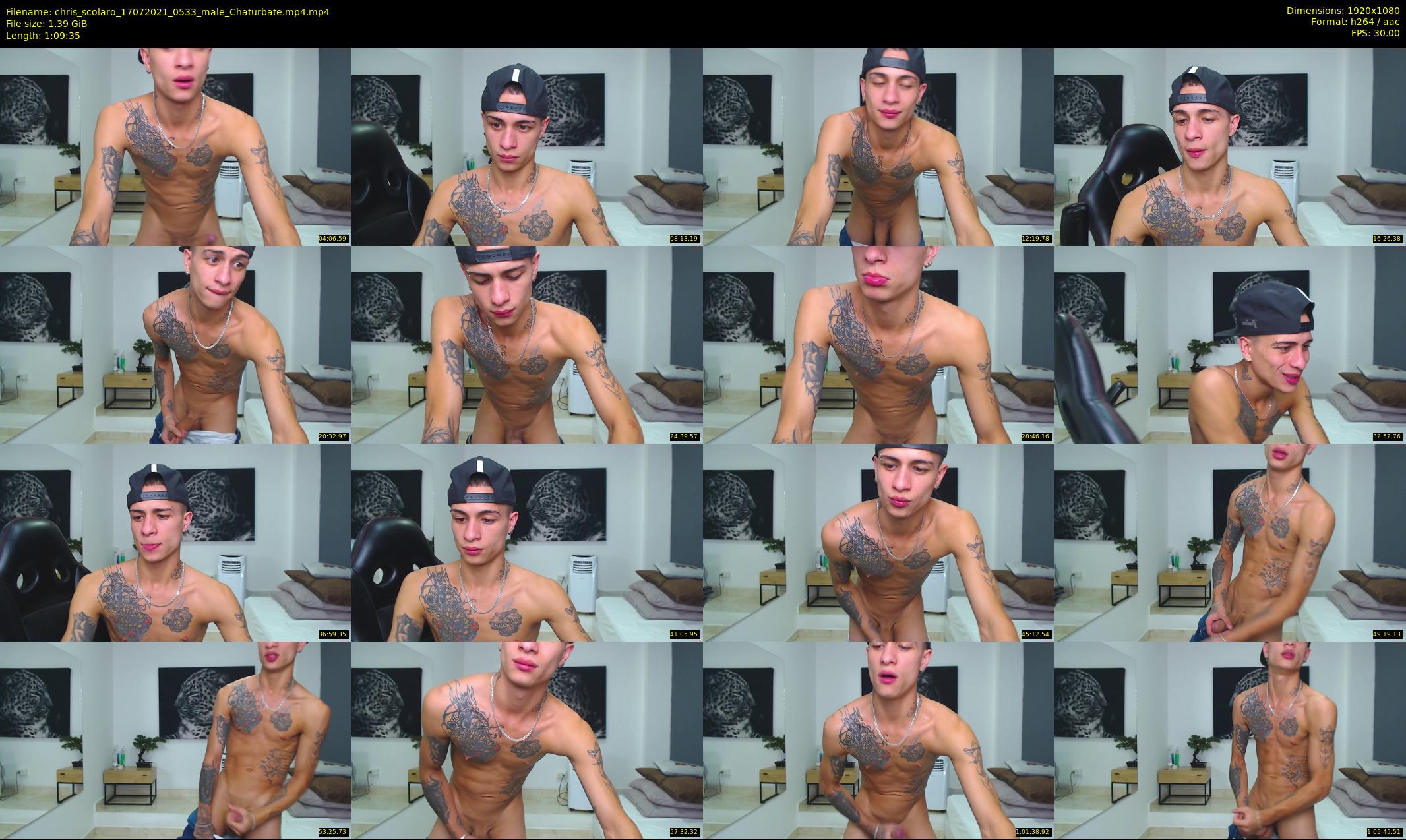 chris_scolaro — 70 minute Chaturbate male cam show recording, 1080p, Jul 17, 2021