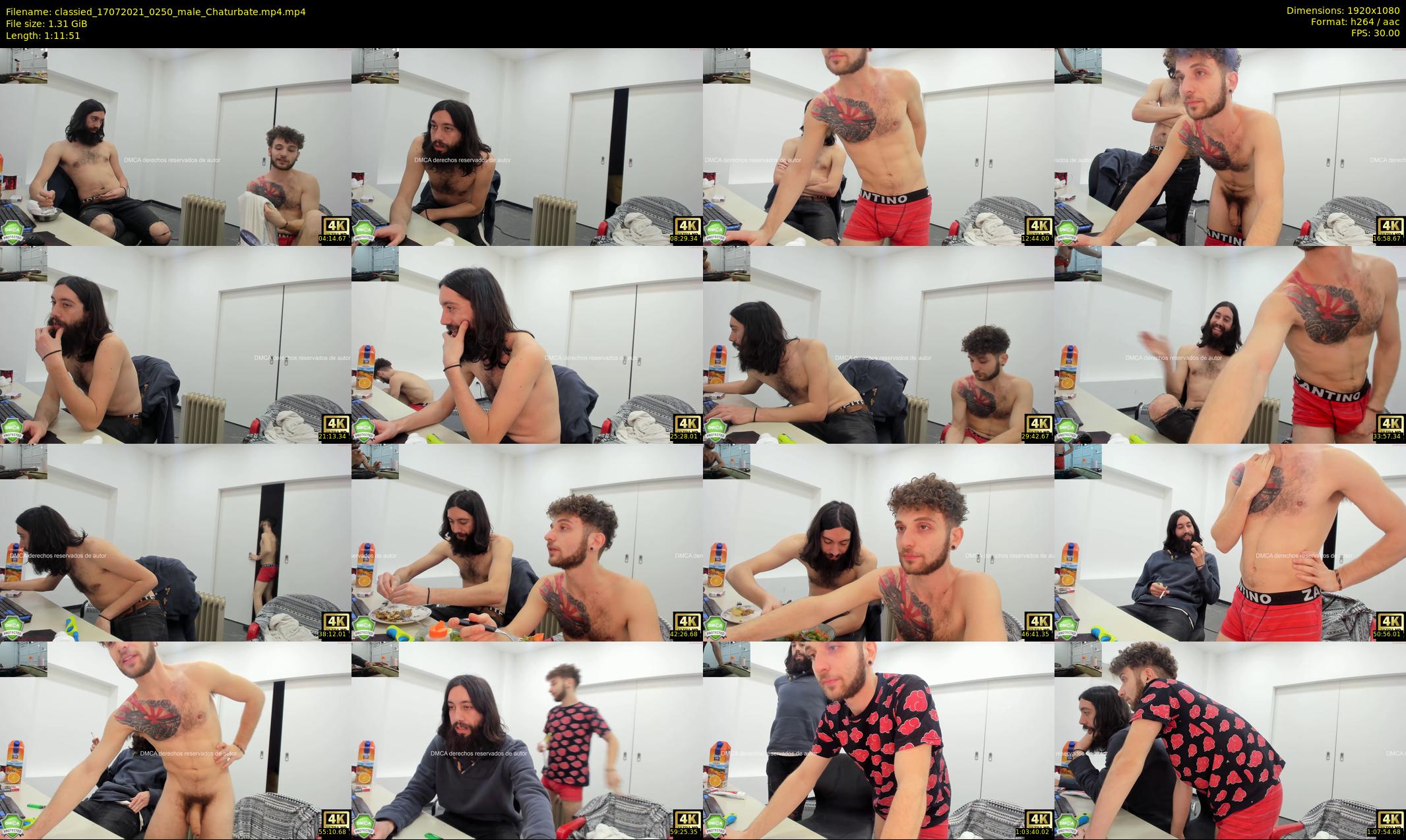 classied — 72 minute Chaturbate male cam show recording, 1080p, Jul 17, 2021