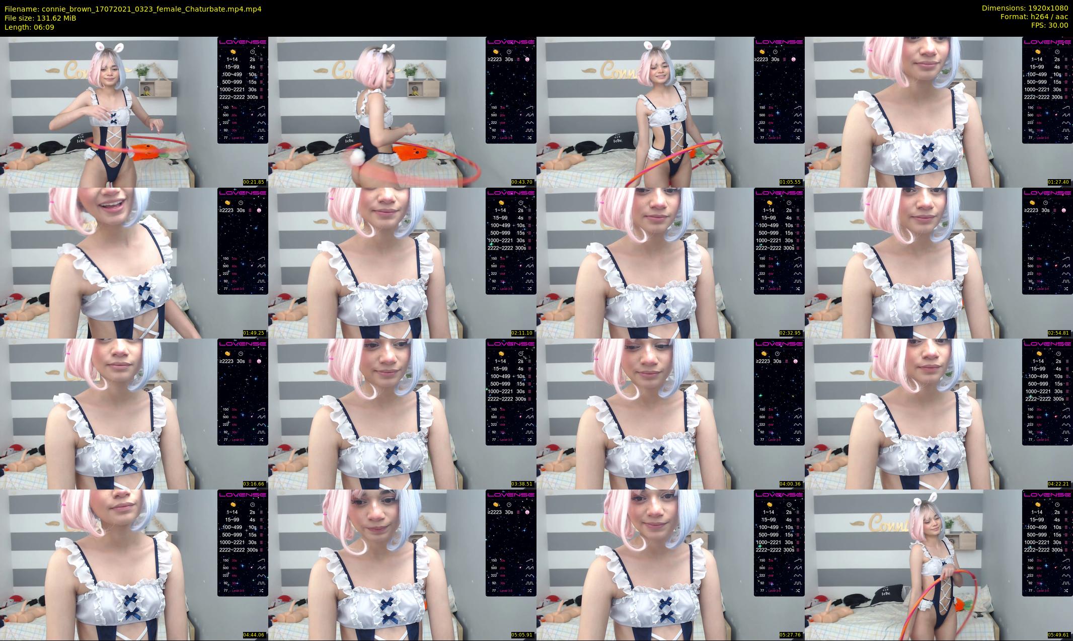 connie_brown — 7 minute Chaturbate female cam show recording, 1080p, Jul 17, 2021