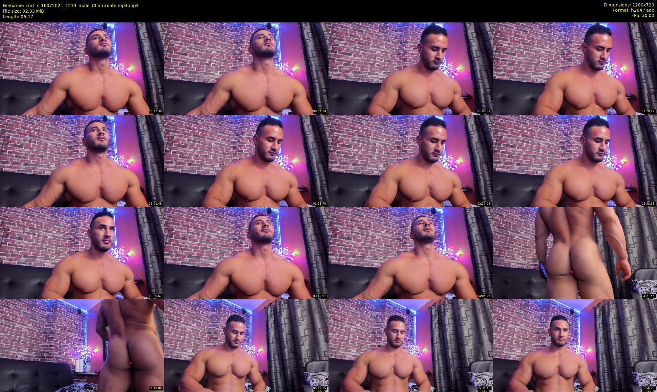 curt_x — 7 minute Chaturbate male cam show recording, 720p, Jul 16, 2021