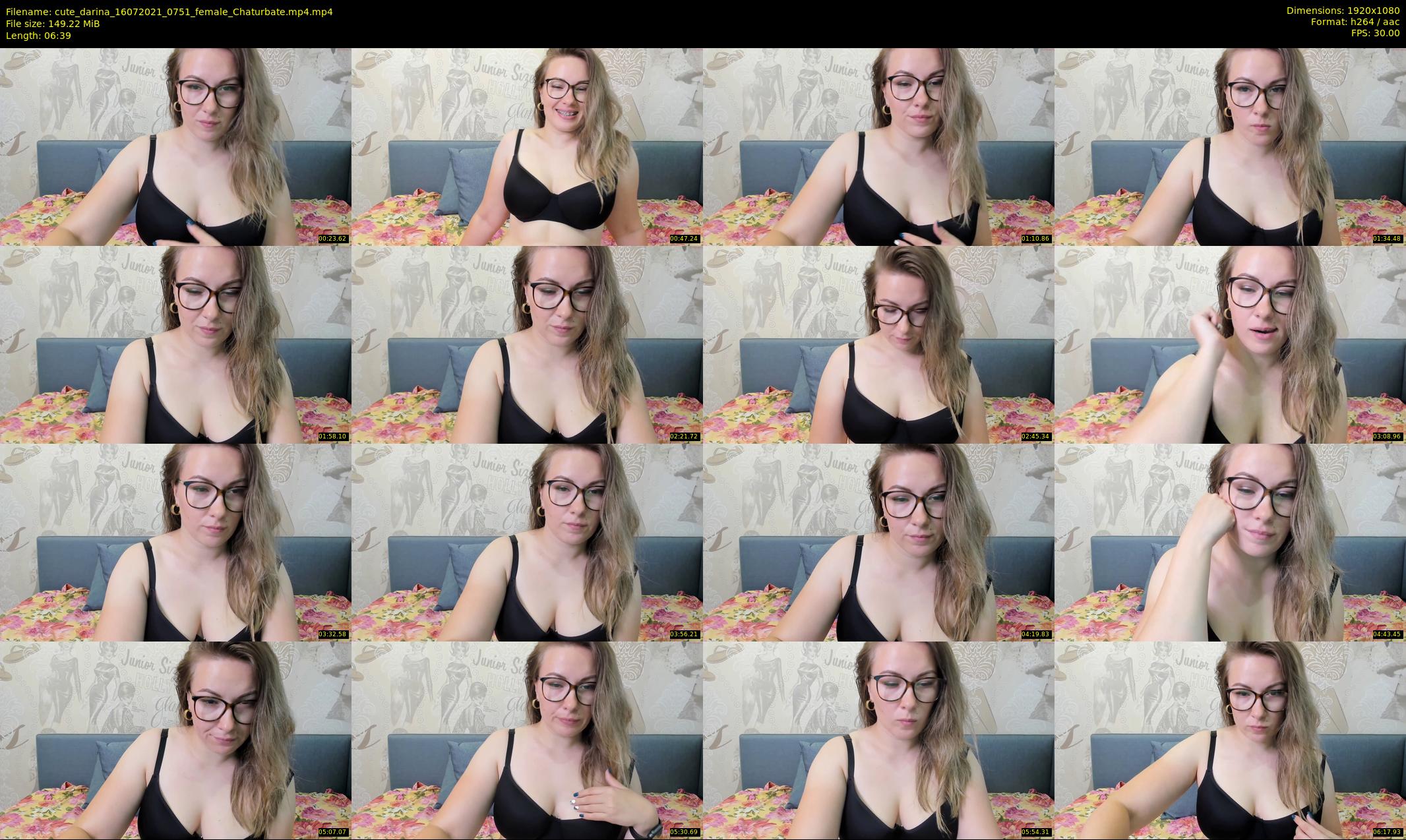 cute_darina — 7 minute Chaturbate female cam show recording, 1080p, Jul 16, 2021