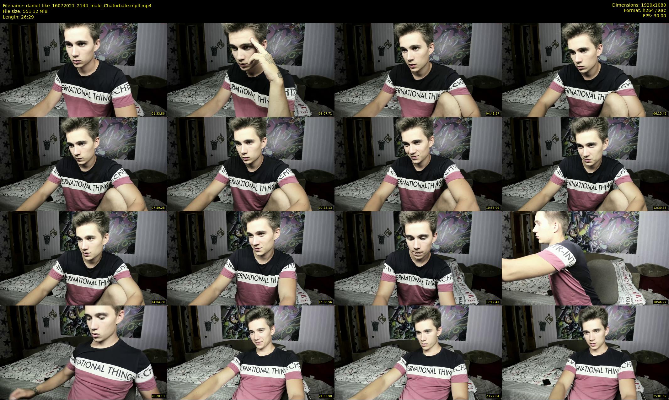 daniel_like — 27 minute Chaturbate male cam show recording, 1080p, Jul 16, 2021