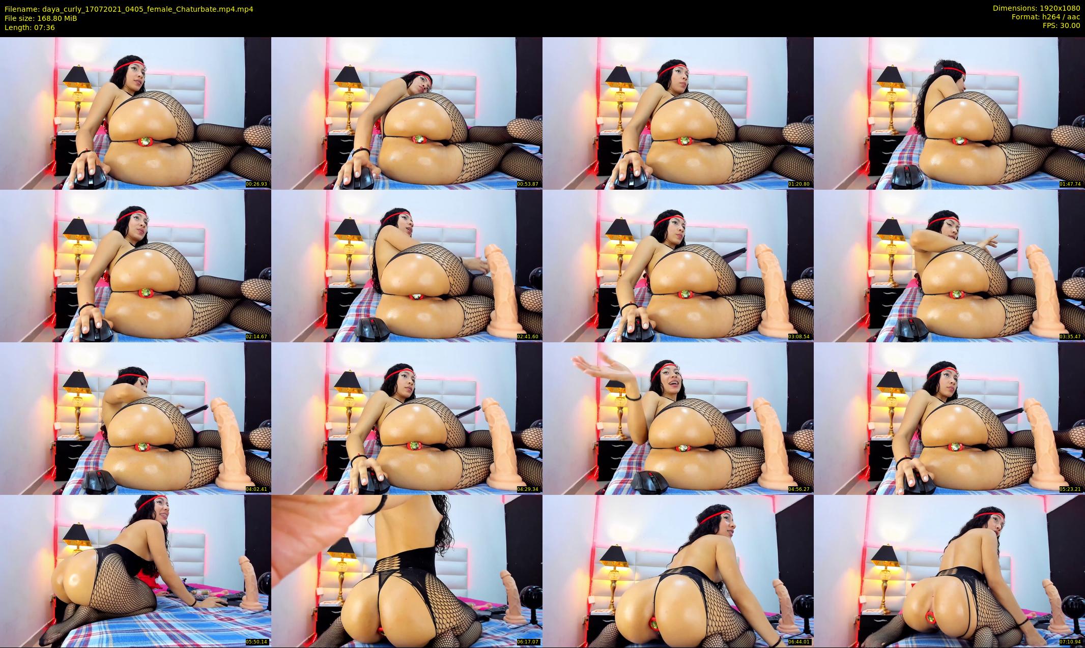 daya_curly — 8 minute Chaturbate female cam show recording, 1080p, Jul 17, 2021